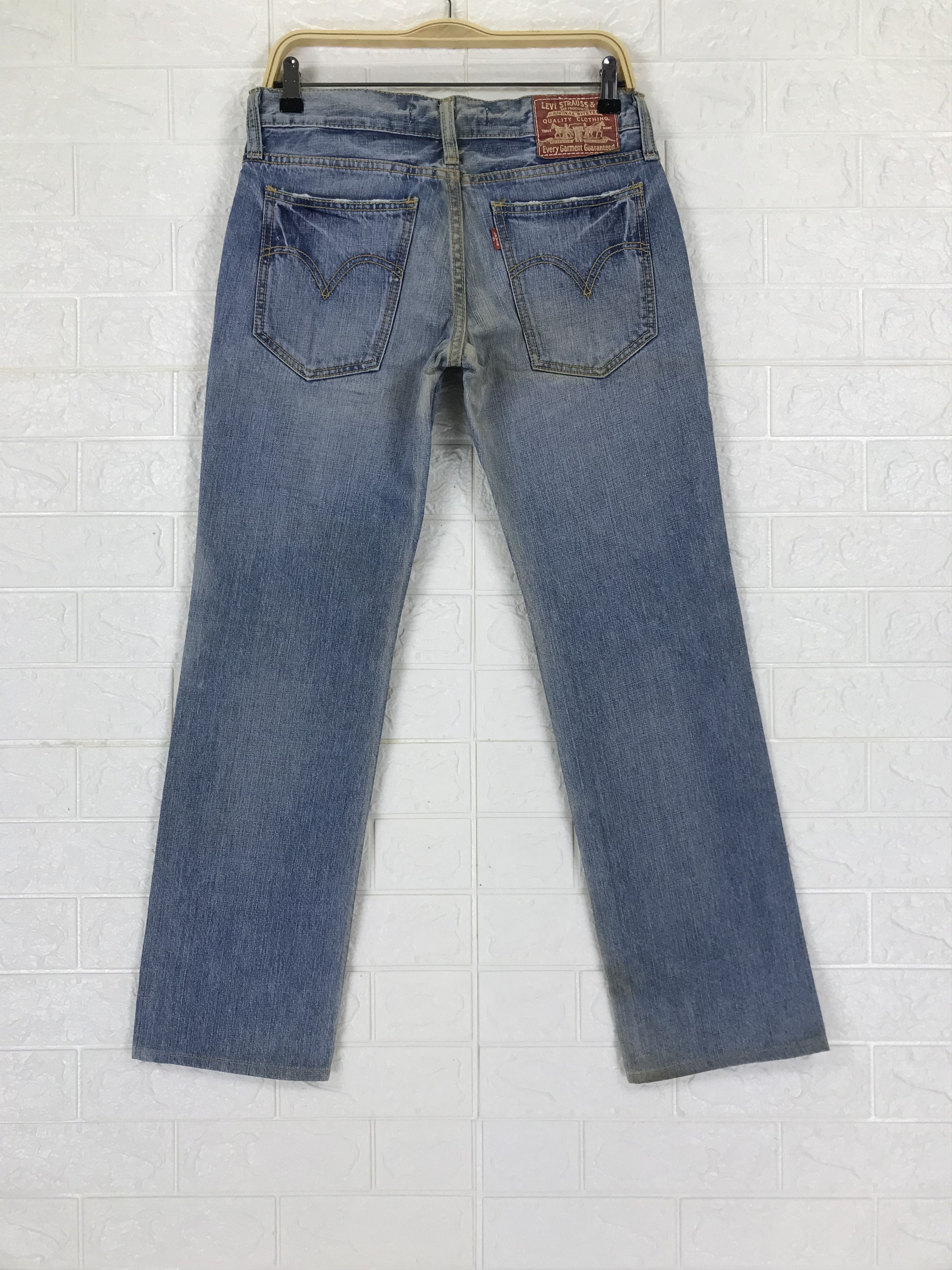 Levi's Vintage Levi's 502 Blue Wash Jeans Size 29" - 5 Thumbnail