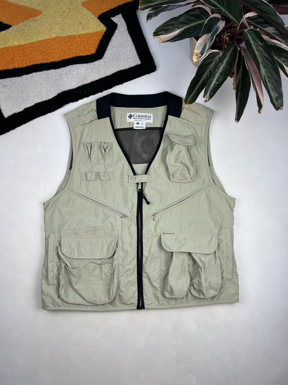Columbia × Japanese Brand × Vintage Vintage Columbia Fishing / Utility Vest Size US XL / EU 56 / 4 - 1 Thumbnail