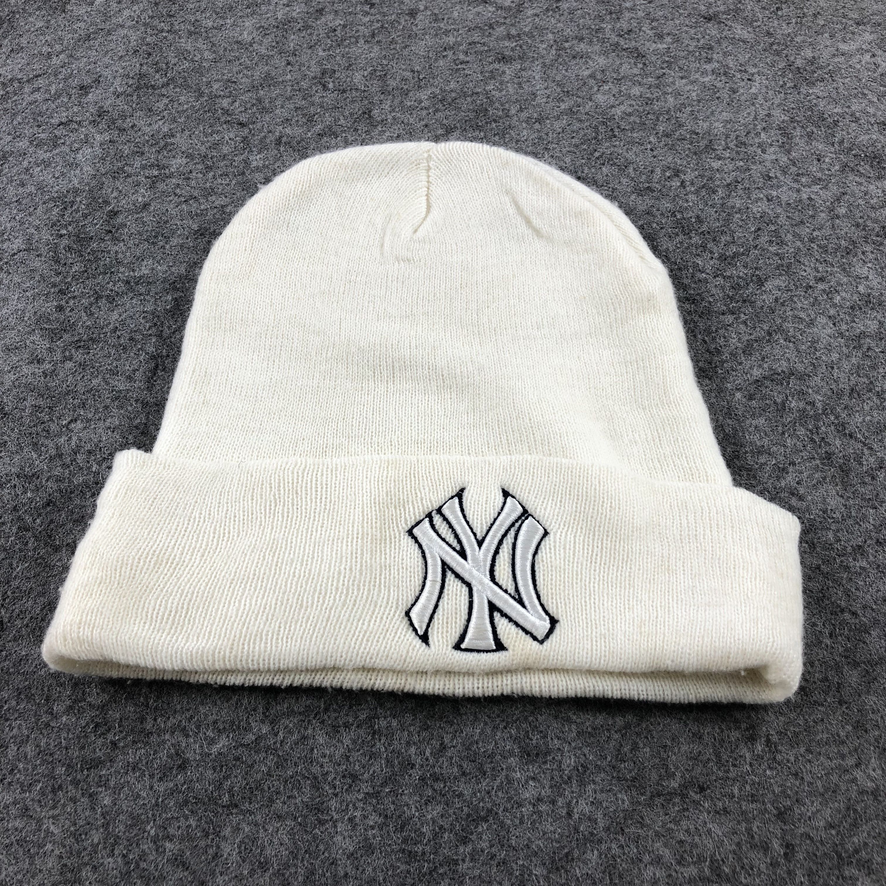 Vintage NY Fishermen Beanie Snowcap Snow Hat B415 Size ONE SIZE - 3 Thumbnail