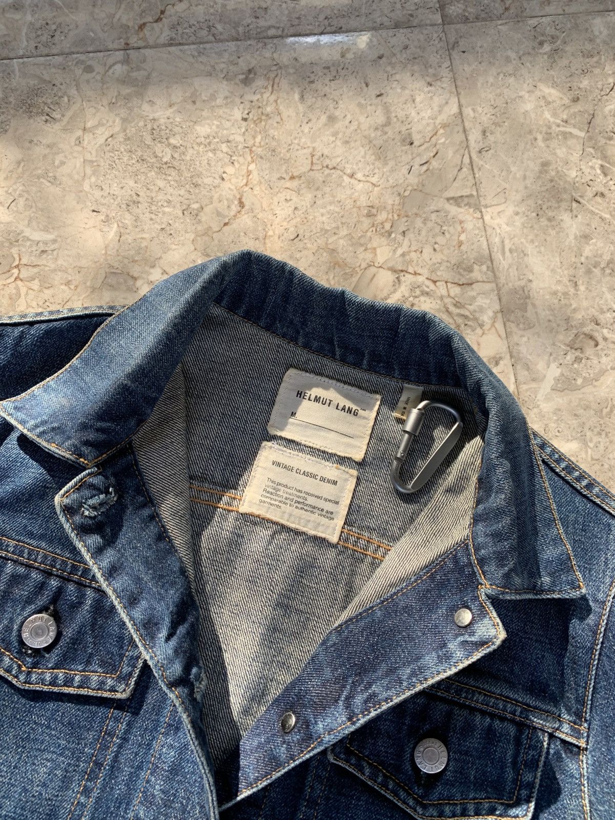 Helmut Lang Vtg Helmut Lang Classic 1998 Type-II Trucker Denim Jacket Size S / US 4 / IT 40 - 2 Thumbnail