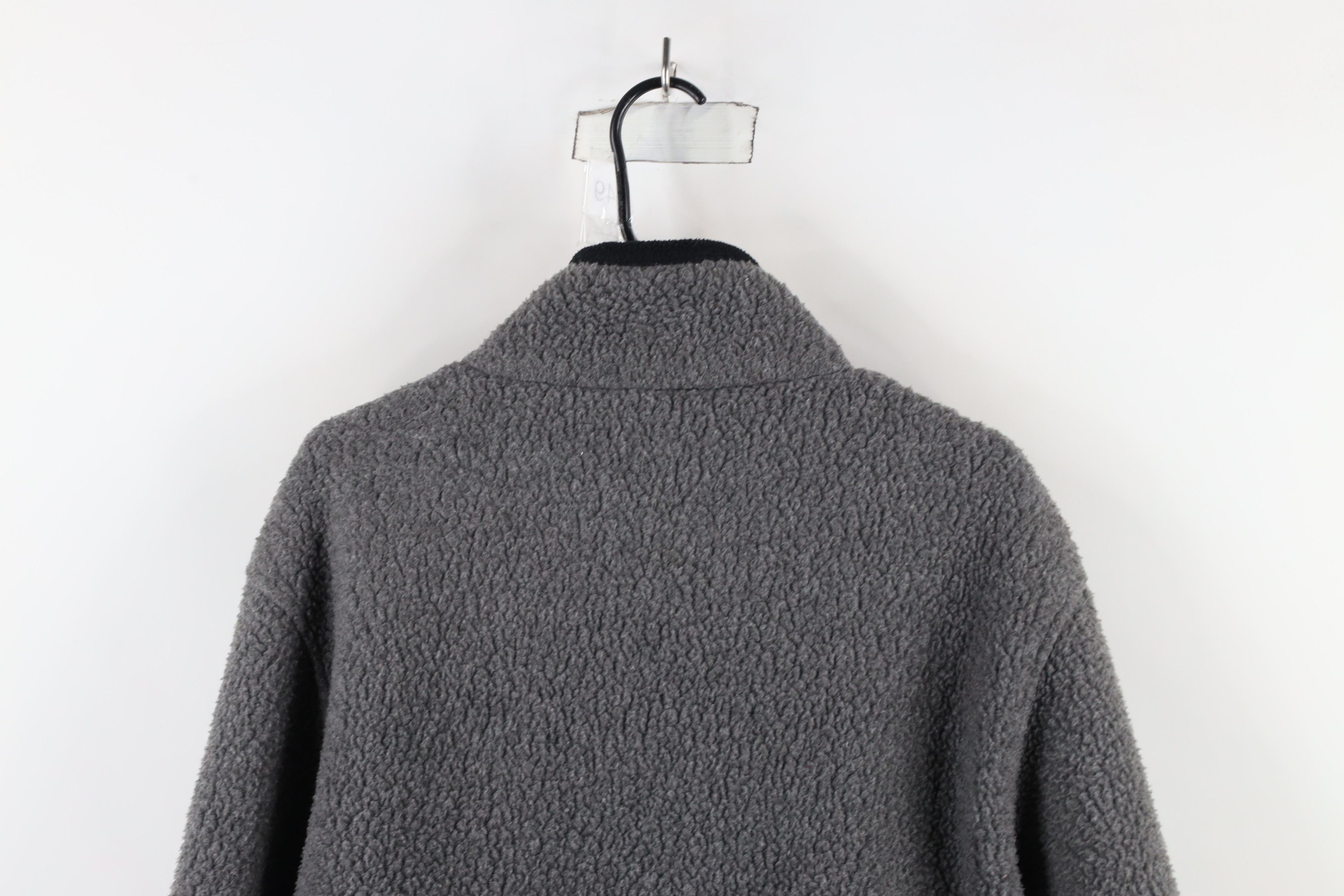 L.L. Bean Vintage 90s LL Bean Pile Fleece Full Zip Jacket Gray USA Size US L / EU 52-54 / 3 - 13 Thumbnail
