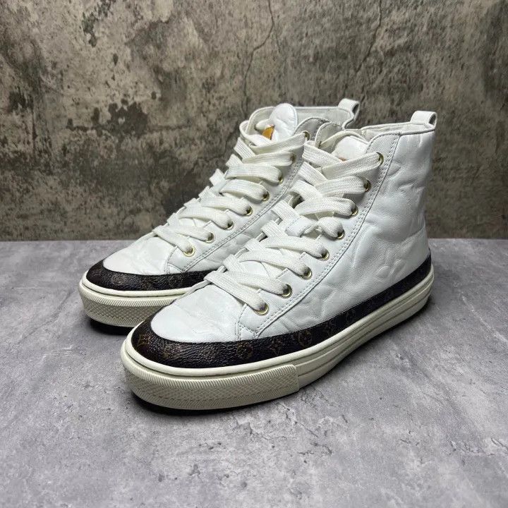 Louis Vuitton Louis Vuitton Stellar Fashion High-Top Sneakers 0079 Size US 6 / IT 36 - 1 Thumbnail