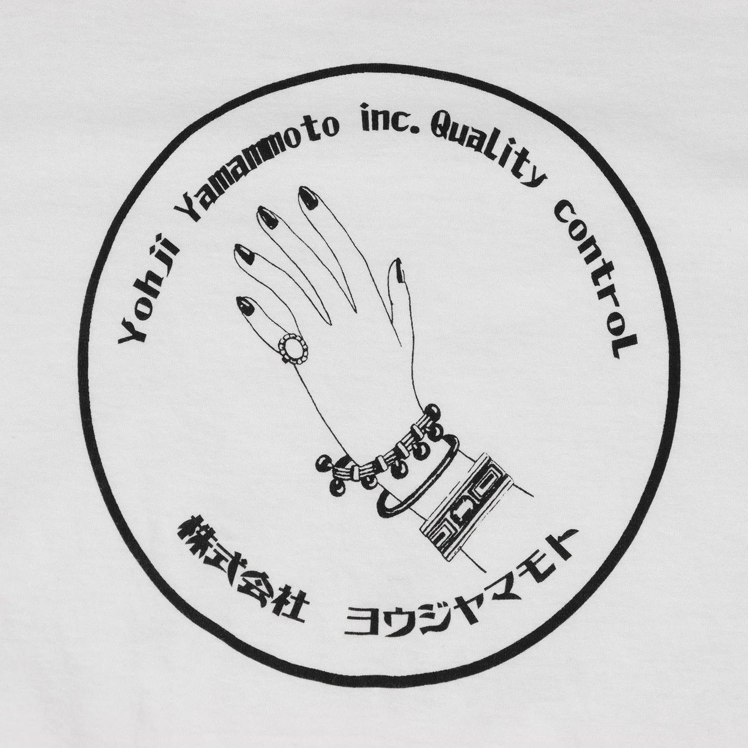 Yohji Yamamoto Yohji Yamamoto Cotton Back Print T-shirt Off-White Size US S / EU 44-46 / 1 - 2 Thumbnail