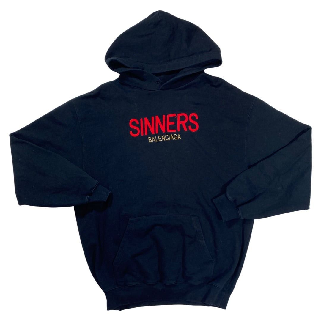 Balenciaga Sinners Balenciaga Hoodie Size US L / EU 52-54 / 3 - 3 Thumbnail
