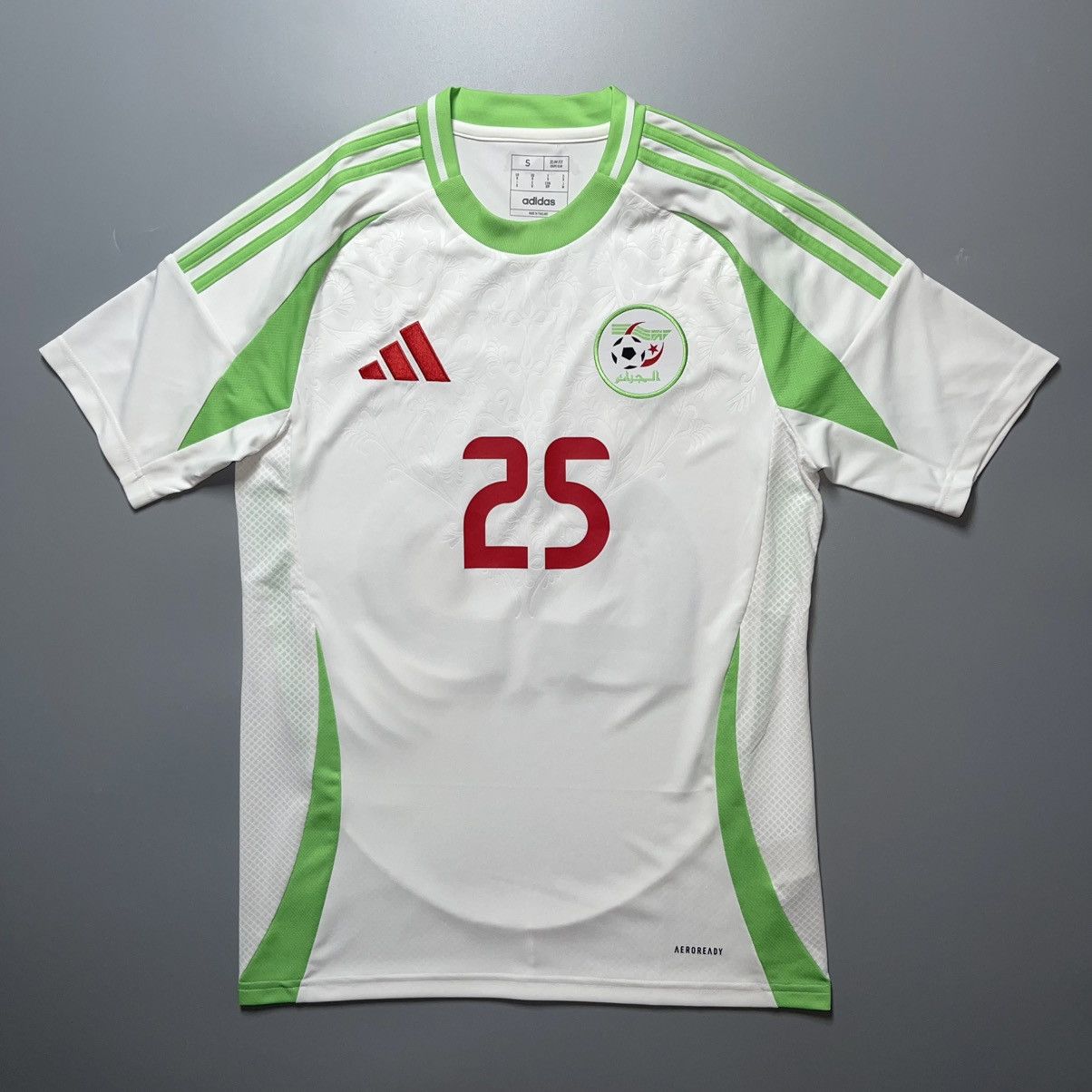 Adidas ALGERIA ADIDAS 2024 FOOTBALL SOCCER HOME JERSEY Size US S / EU 44-46 / 1 - 1 Thumbnail