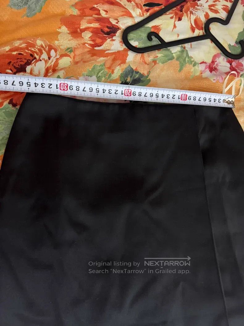 Hermes Hermes Satin skirt Size 24" / US 00 / IT 34 - 8 Thumbnail