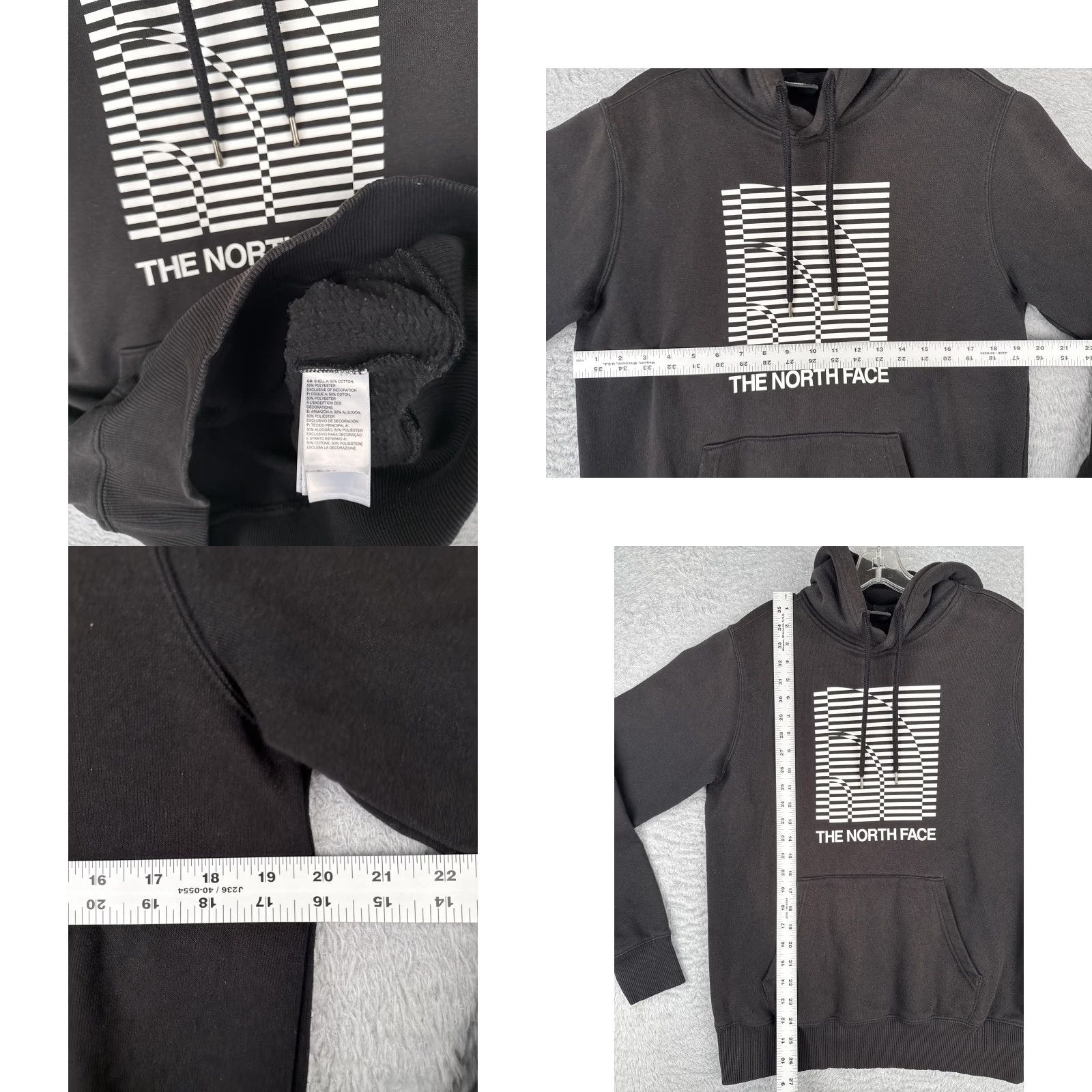 The North Face The North Face Hoodie Mens Small Black Graphic Half Dome Pullover Sweater Size US S / EU 44-46 / 1 - 8 Thumbnail