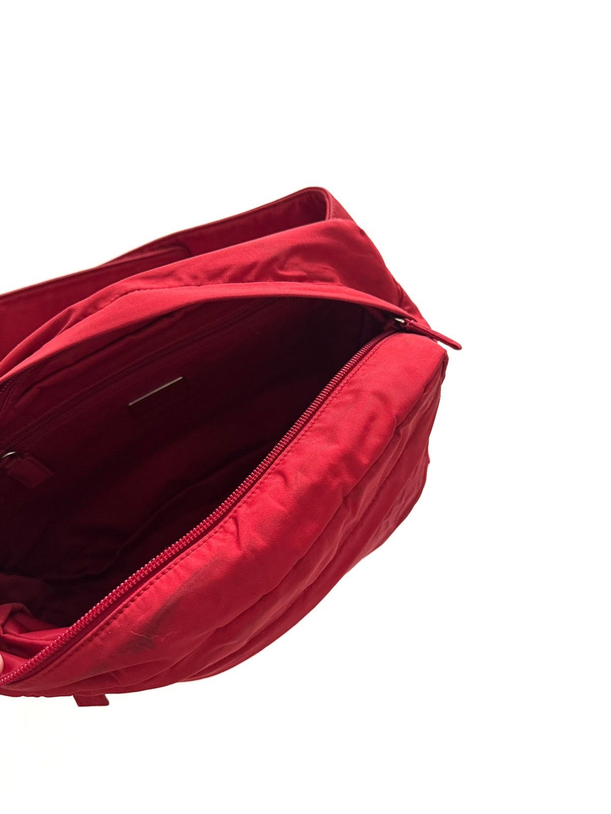 Prada Prada Handbag Red Tab Logo Size ONE SIZE - 9 Thumbnail