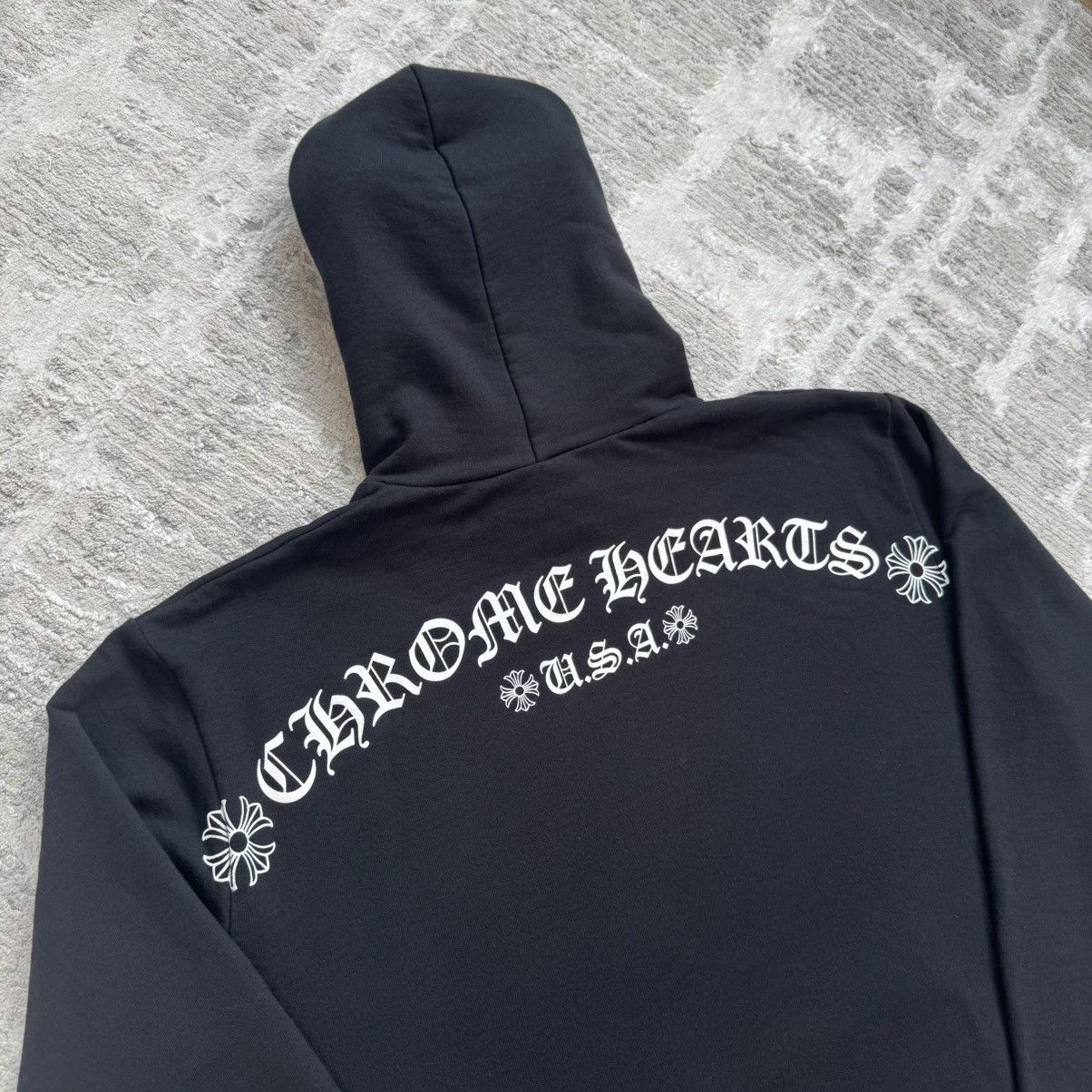 Chrome Hearts T bar USA shoulder logo pullover hoodie Size US M / EU 48-50 / 2 - 4 Thumbnail