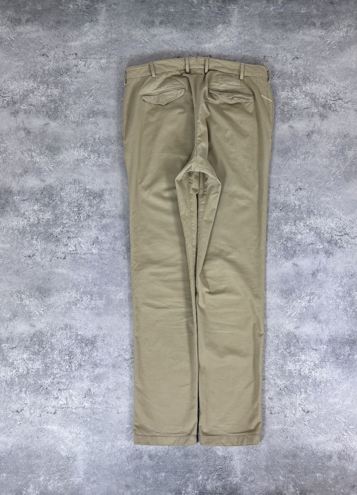 Other Cruna Men’s Beige Brown Chino Pants Trousers Cotton Blend Size US 34 / EU 50 - 2 Thumbnail
