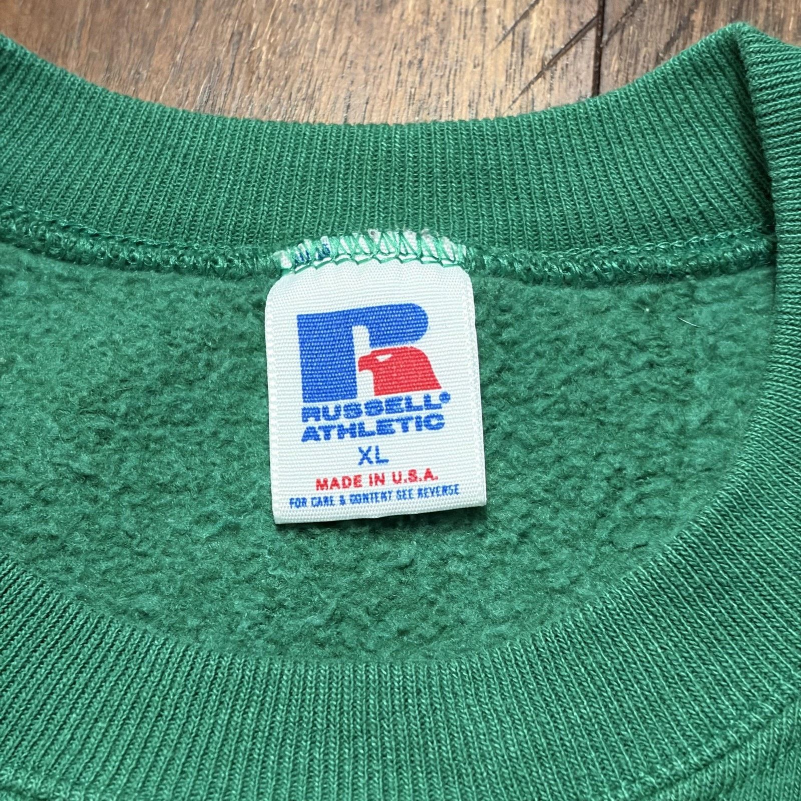 Russell Athletic Vintage Russell Athletic Sweatshirt Mens XL Green Manzanita Size US XL / EU 56 / 4 - 6 Thumbnail