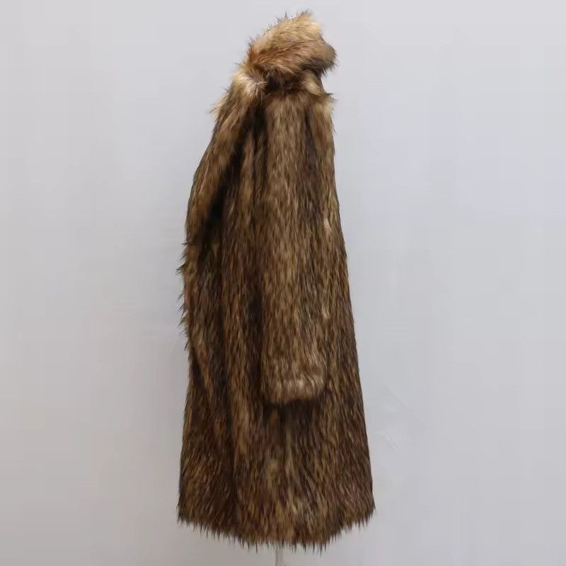 Other Faux Fur Warm Designer Vintage Style Coat Size US L / EU 52-54 / 3 - 4 Thumbnail