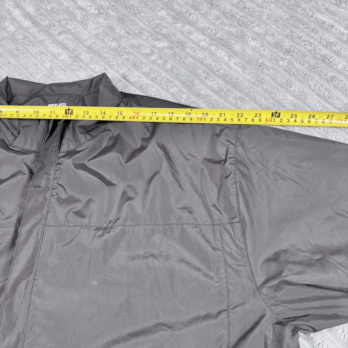 PING Ping Golf Jacket Men L BLK Performance Dynamics Windbreaker Size US L / EU 52-54 / 3 - 8 Thumbnail