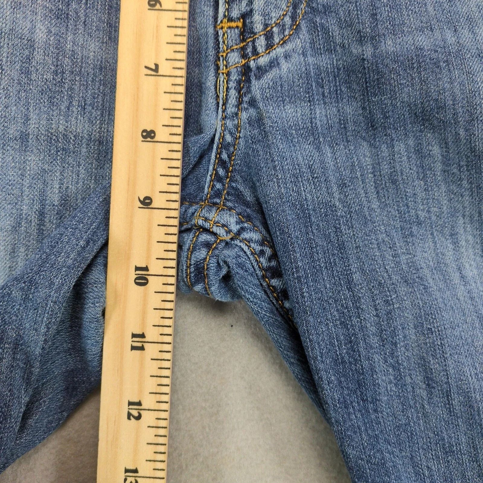 Levi's Levi's 514 Straight Fit Jeans Men's 30x29 Medium Wash Cotton Size US 30 / EU 46 - 6 Thumbnail