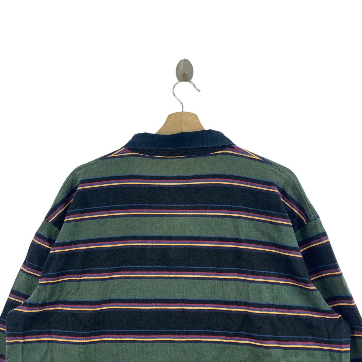 Canterbury of New Zealand CANTERBURY NEW ZEALAND Button Up Collar Multi Color Stripes Size US XXL / EU 58 / 5 - 4 Thumbnail