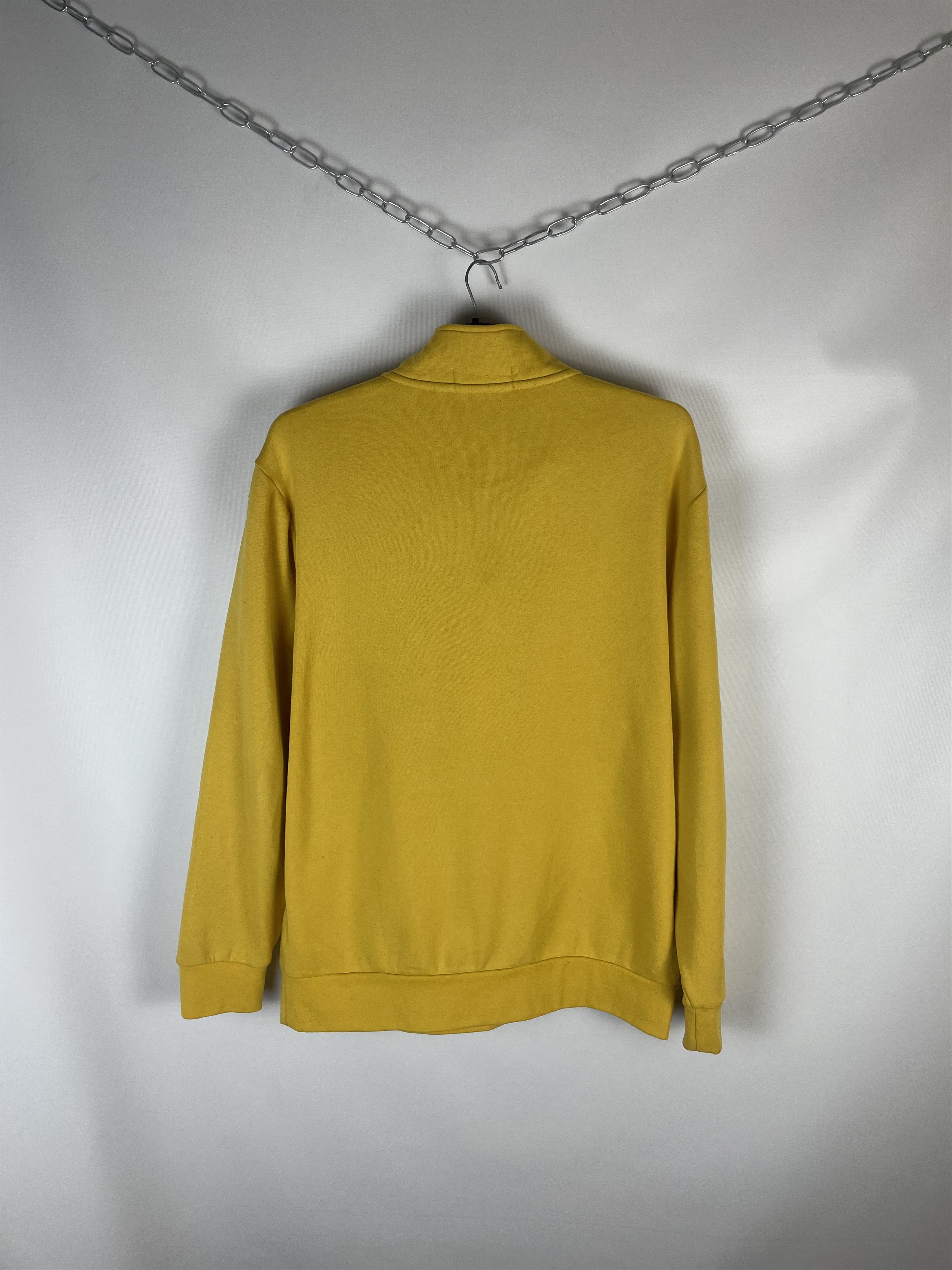 Polo Ralph Lauren Polo Sport Ralph Lauren Yellow 1/4 Zip Sweatshirt Vintage Size US XL / EU 56 / 4 - 9 Thumbnail