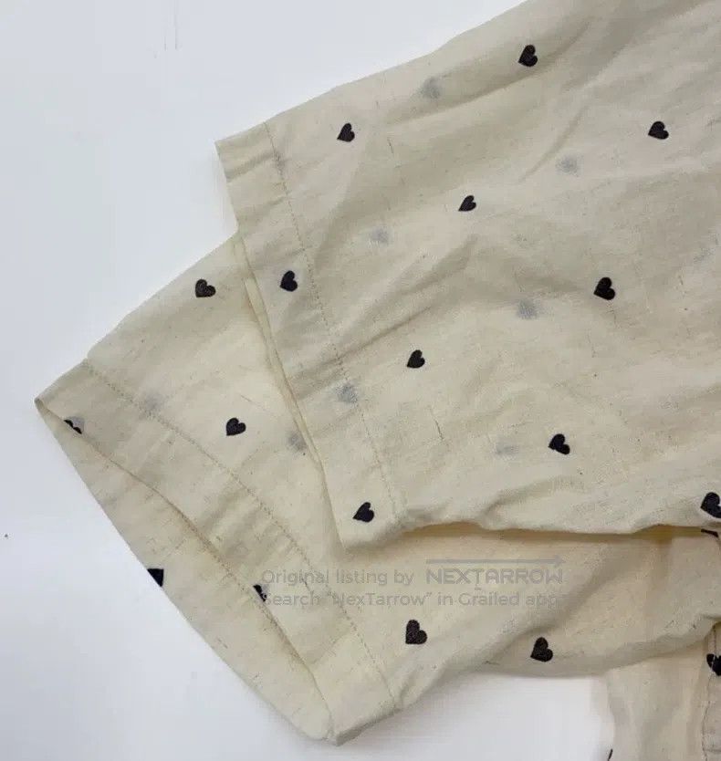Kapital Kapital Linen love tie shirt short sleeve Size US M / EU 48-50 / 2 - 5 Thumbnail