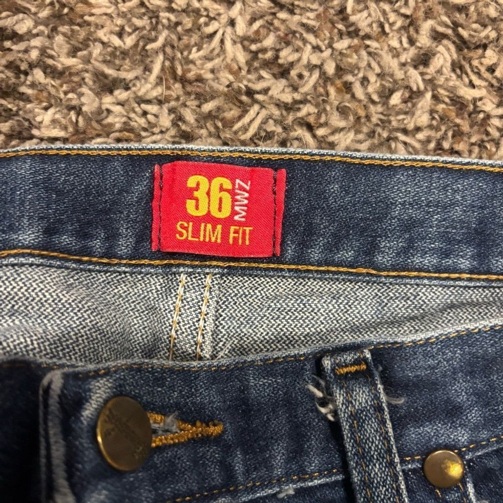 Wrangler Men’s Wrangler 36 Slim Fit MWZ Jeans Size US 36 / EU 52 - 4 Thumbnail