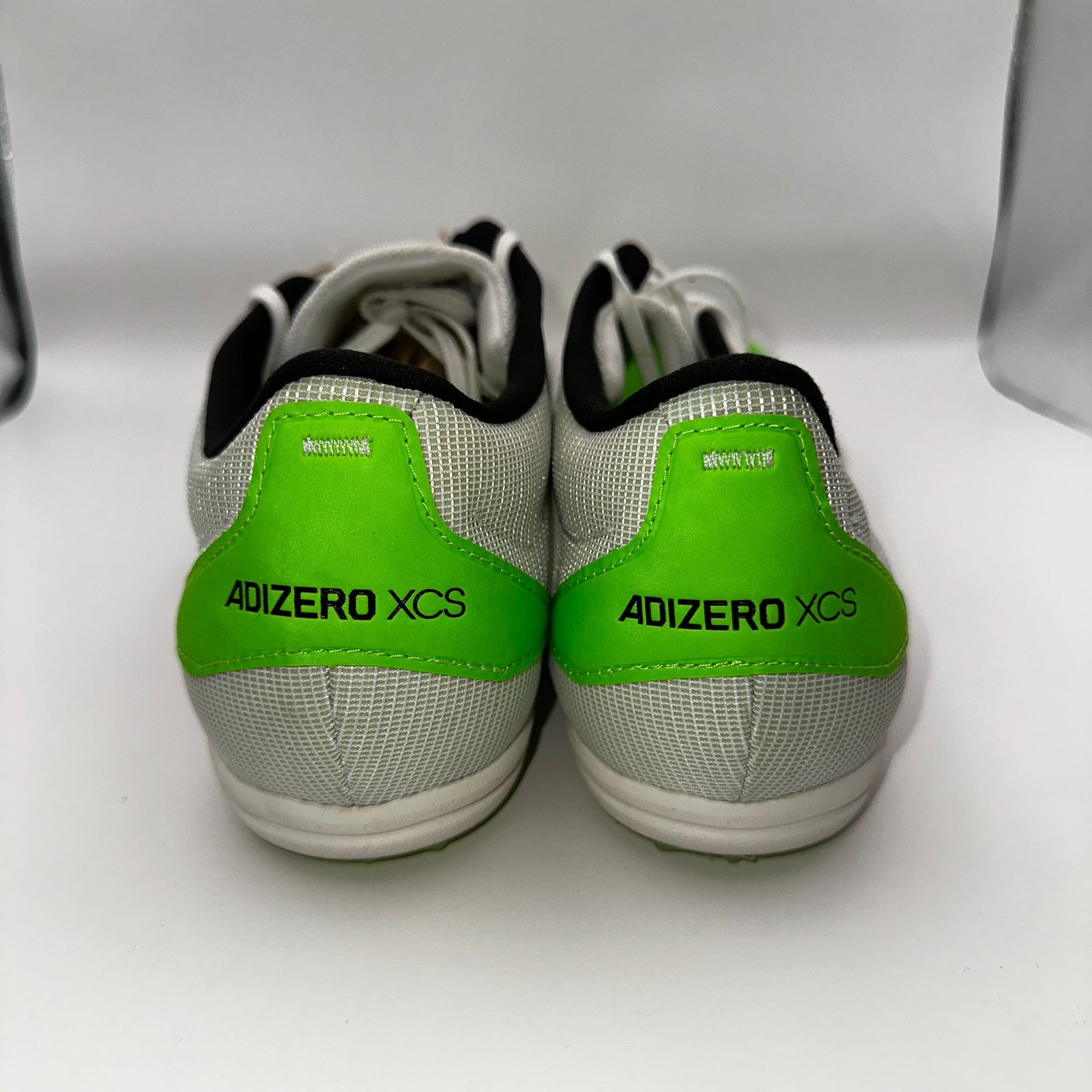 Adidas Adidas Adizero XCS Mens 15 Running Cleats White Solar Green Size US 15 / EU 48 - 7 Thumbnail