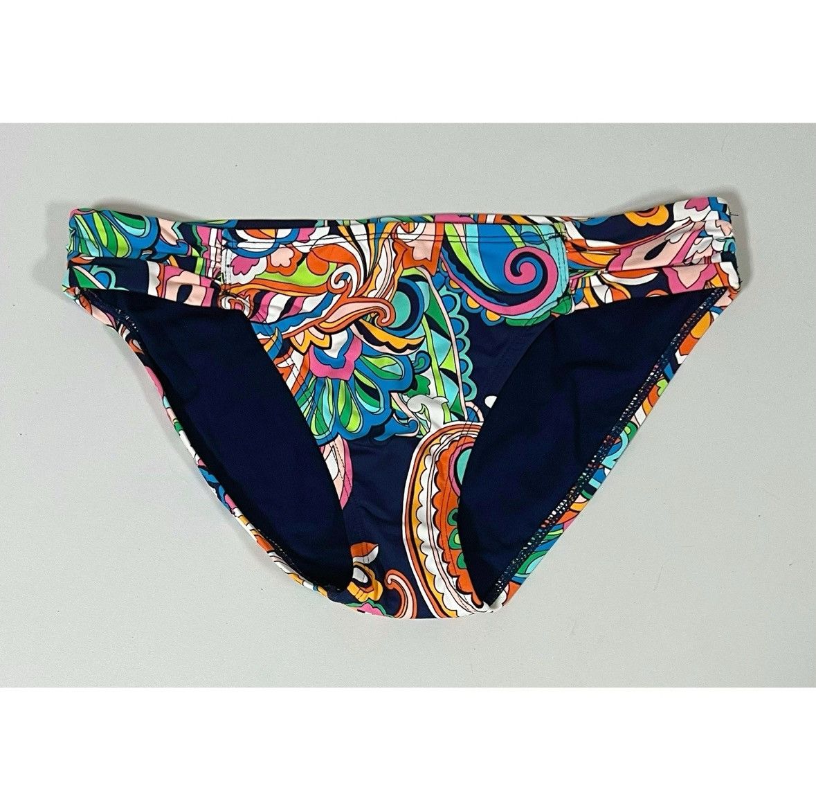 Tommy Bahama Tommy Bahama Navy Blue Paisley Bikini Bottoms Size S 💙🌸✨ Size 27" / US 4 / IT 40 - 3 Thumbnail