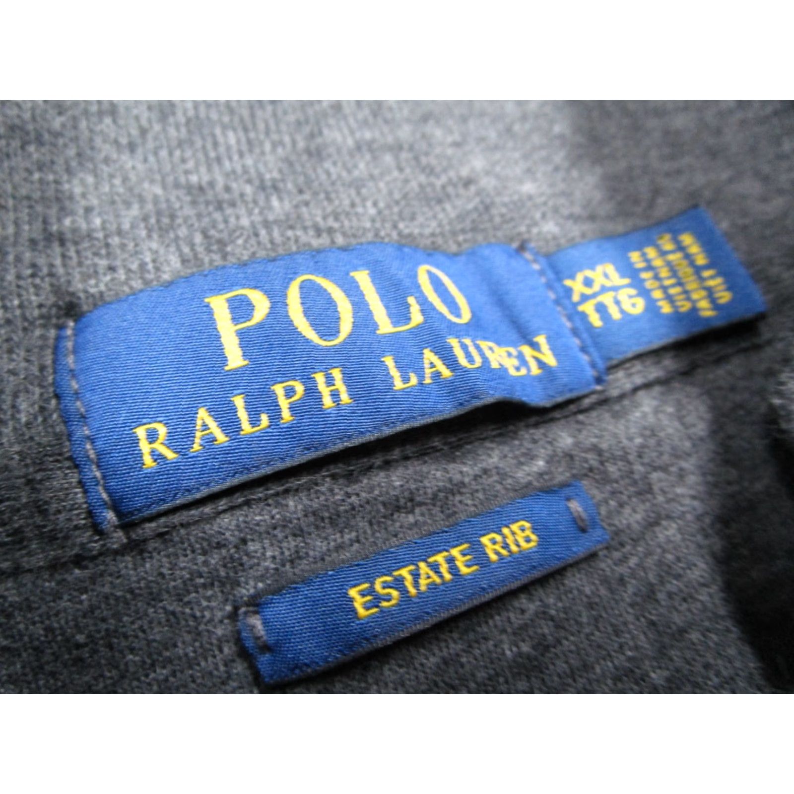 Polo Ralph Lauren Polo Ralph Lauren Sweater Mens 2XL Gray 1/4 Zip Knit Estate Rib Pony Size US XXL / EU 58 / 5 - 2 Thumbnail