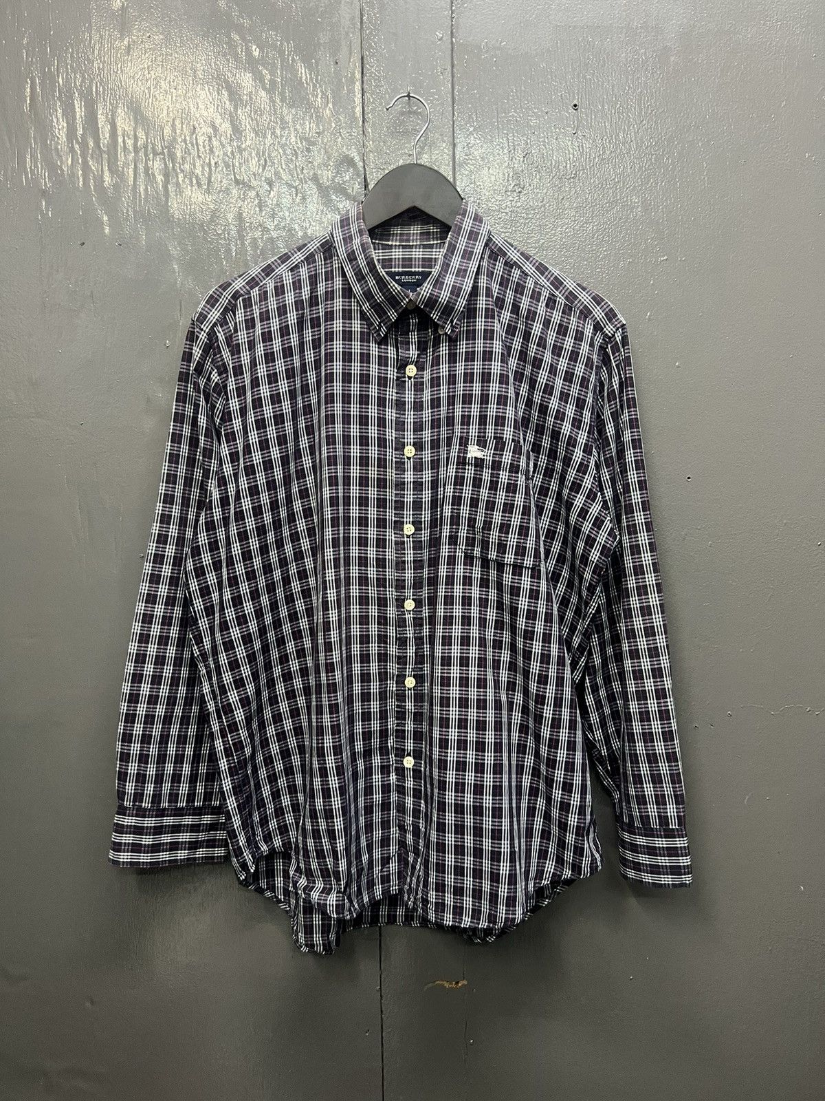 Burberry Burberry London Shirt Button Up Long Sleeve Size US L / EU 52-54 / 3 - 1 Thumbnail