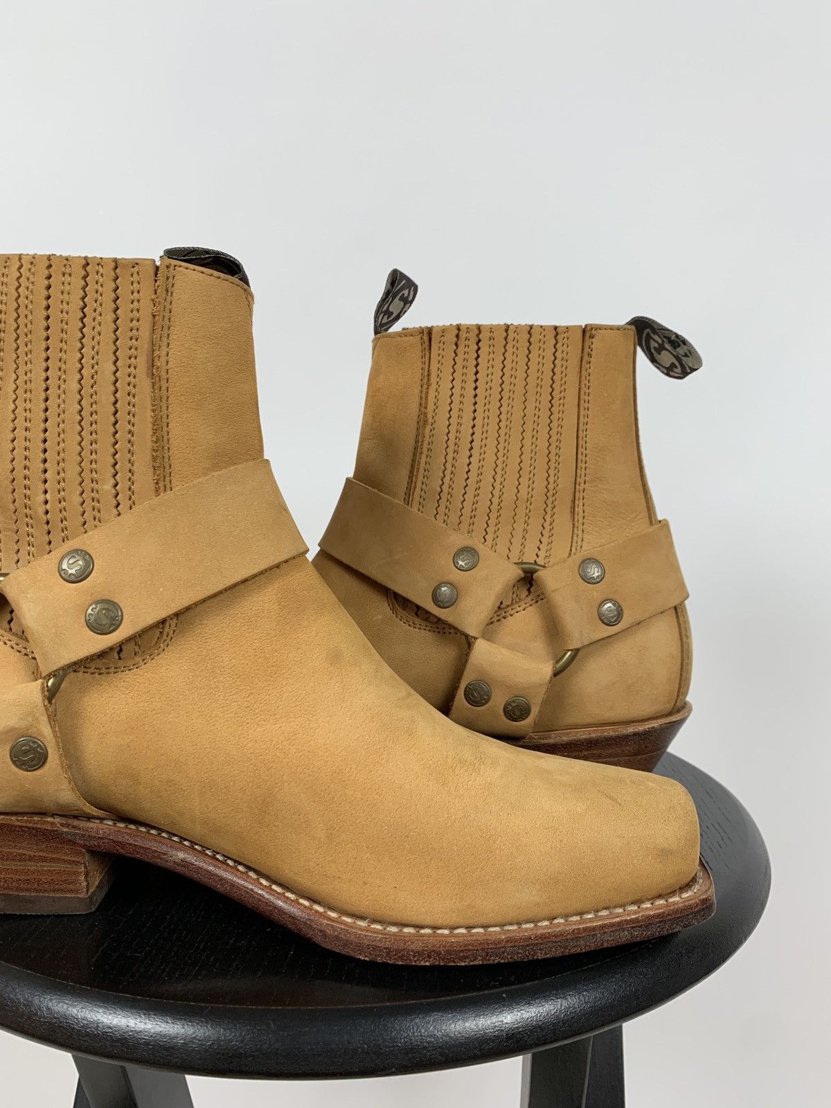 Sendra Vintage Sendra Cowboy Leather Boots Size US 8.5 / EU 41-42 - 16 Thumbnail