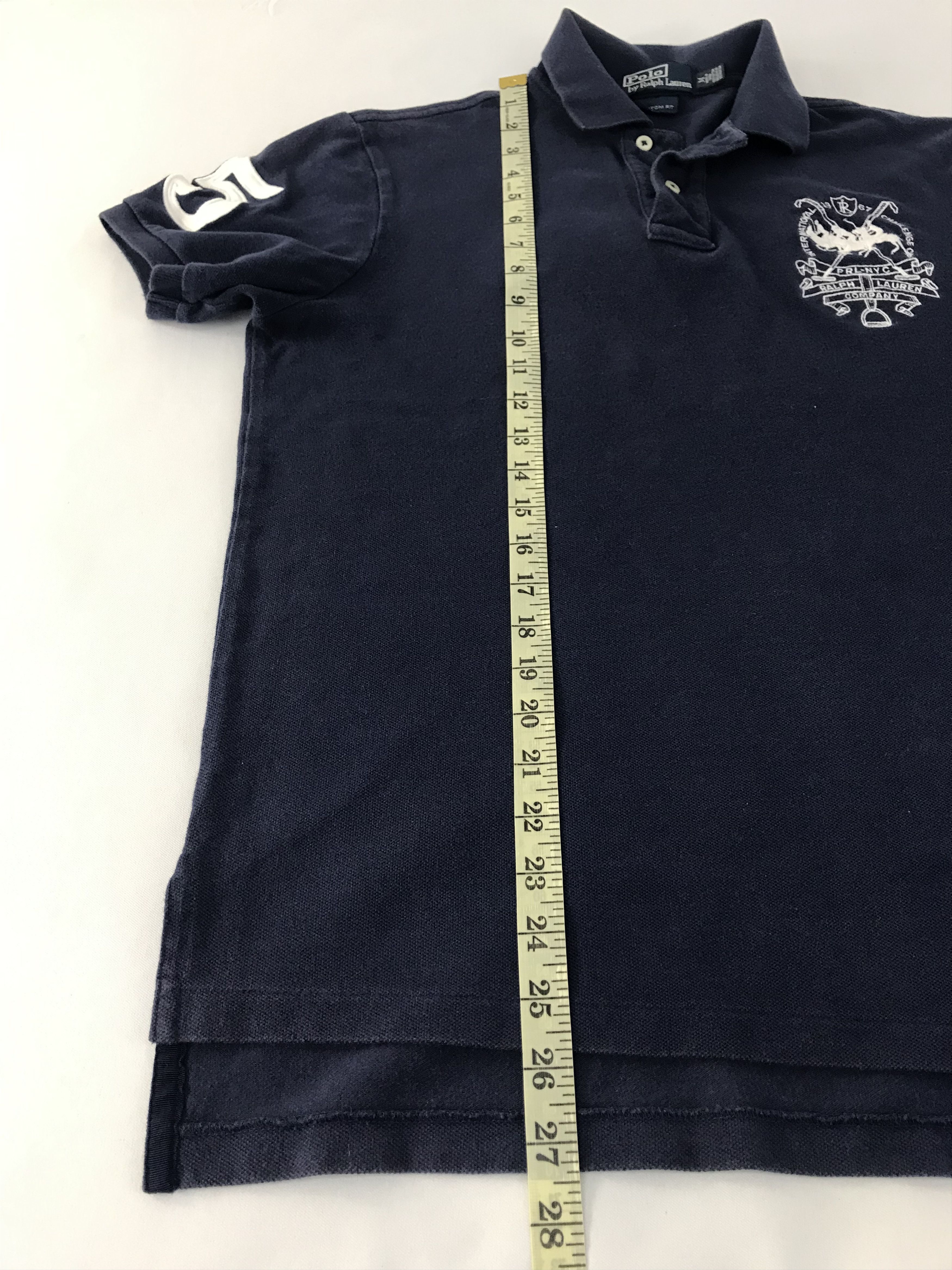 Polo Ralph Lauren × Vintage Polo by Ralph Lauren Embroidery Logo Polo Tee Size US M / EU 48-50 / 2 - 10 Thumbnail
