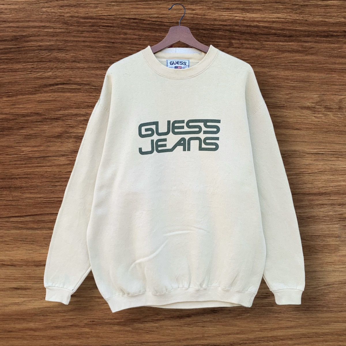Guess Vintage 90s Guess Jeans Crewneck Sweatshirt Big Logo Size US XL / EU 56 / 4 - 1 Thumbnail