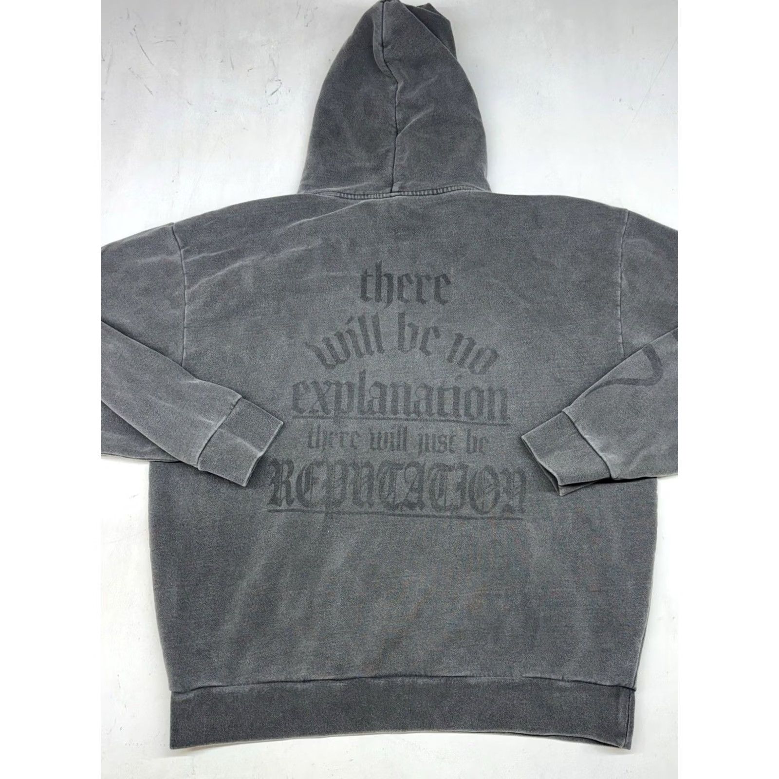 Vintage Taylor Swift Official Reputation There Will Be No Explanation Hoodie M/L Heavy Ladies High Neck Logo Fleece Size M / US 6-8 / IT 42-44 - 6 Thumbnail