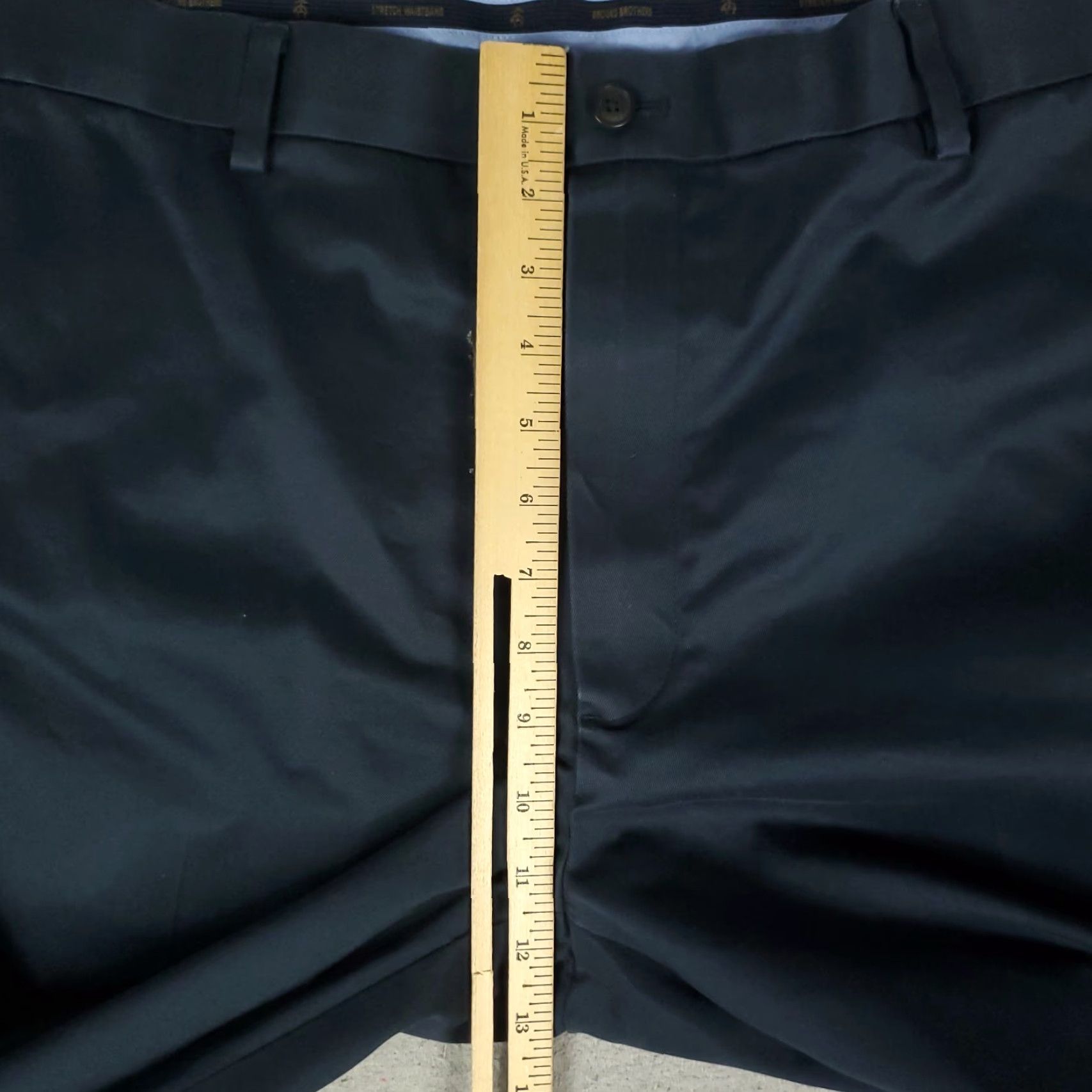 Brooks Brothers VINTAGE Brooks Brothers Pants Mens 42x32 Blue Clark Flat Front Chino Trousers Size US 42 / EU 58 - 4 Thumbnail