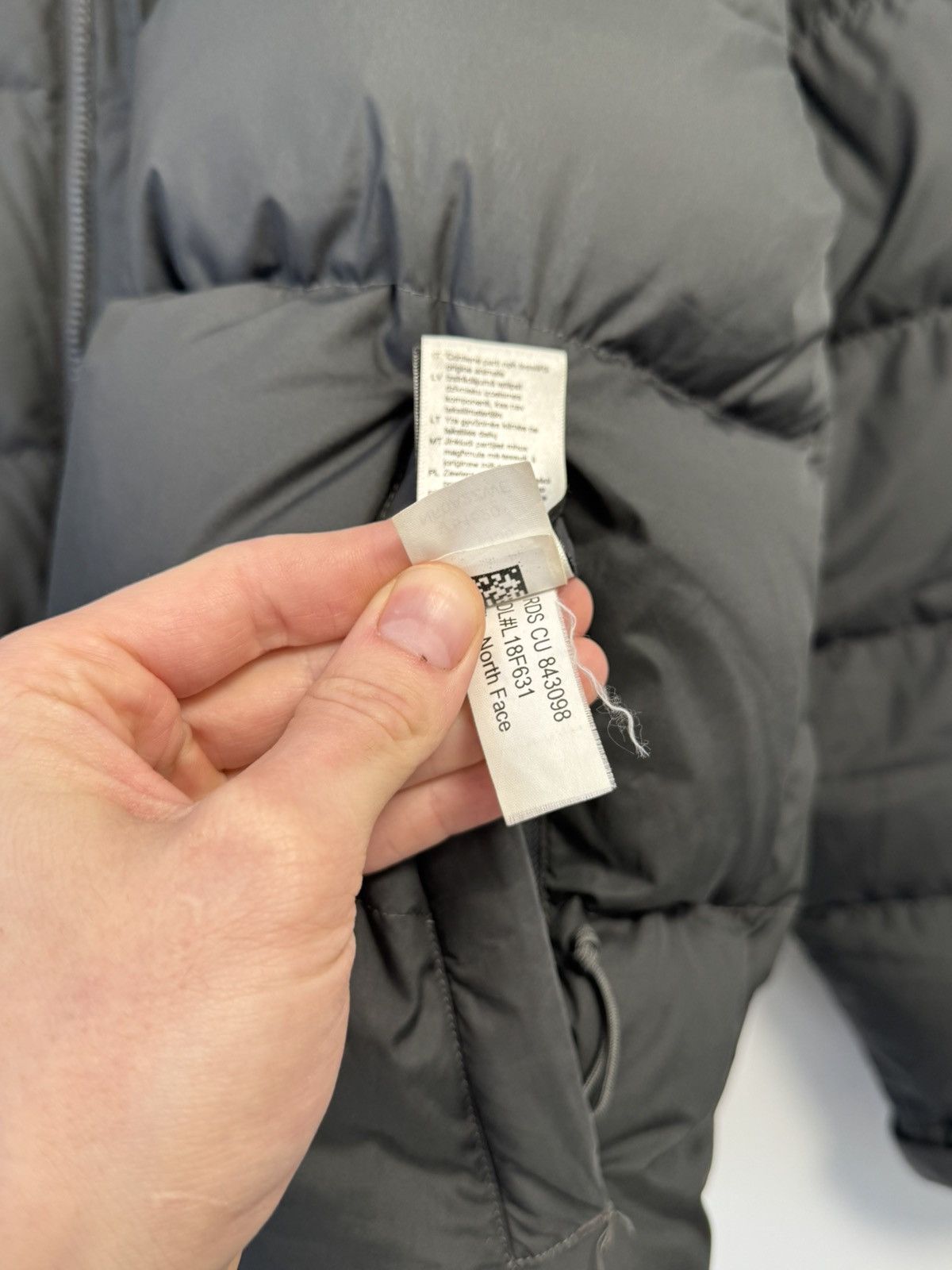The North Face The North Face 700 Down Jacket Black/Gray Puffer Size US L / EU 52-54 / 3 - 20 Thumbnail