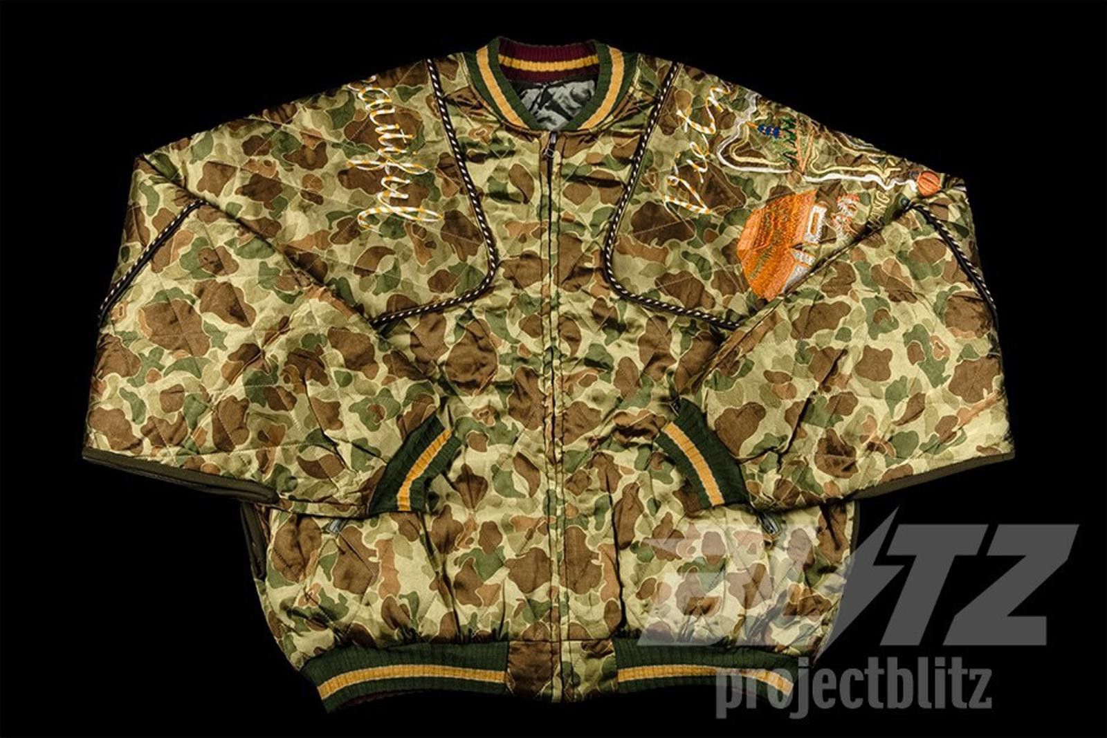 Kapital KAPITAL Pillow Rayon Vietnam Sham Bomber Jacket Camo Sz 4 XL Size US XL / EU 56 / 4 - 2 Thumbnail