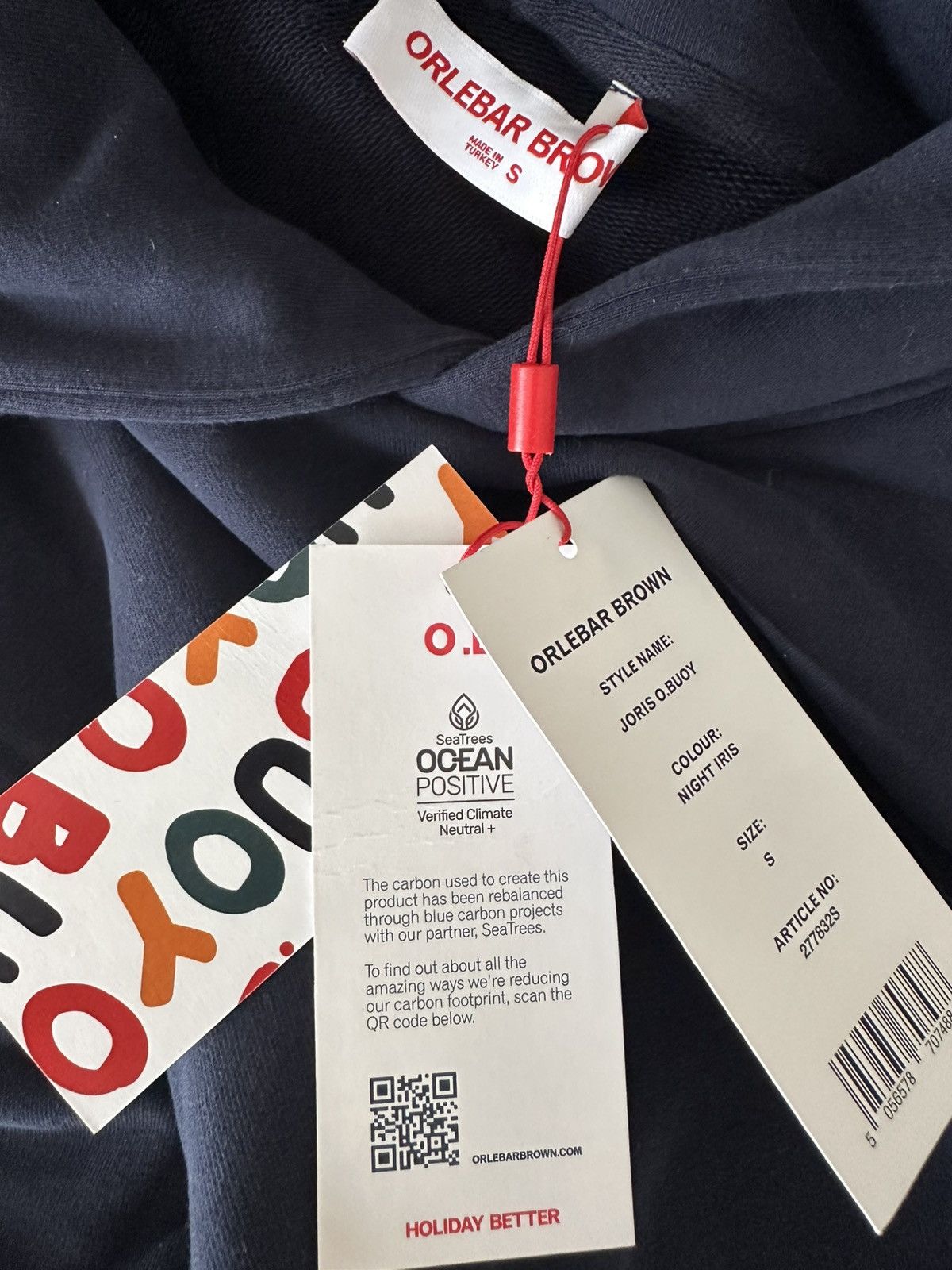 Orlebar Brown Orlebar Brown heavy hoodie sweatshirt Size US S / EU 44-46 / 1 - 5 Thumbnail