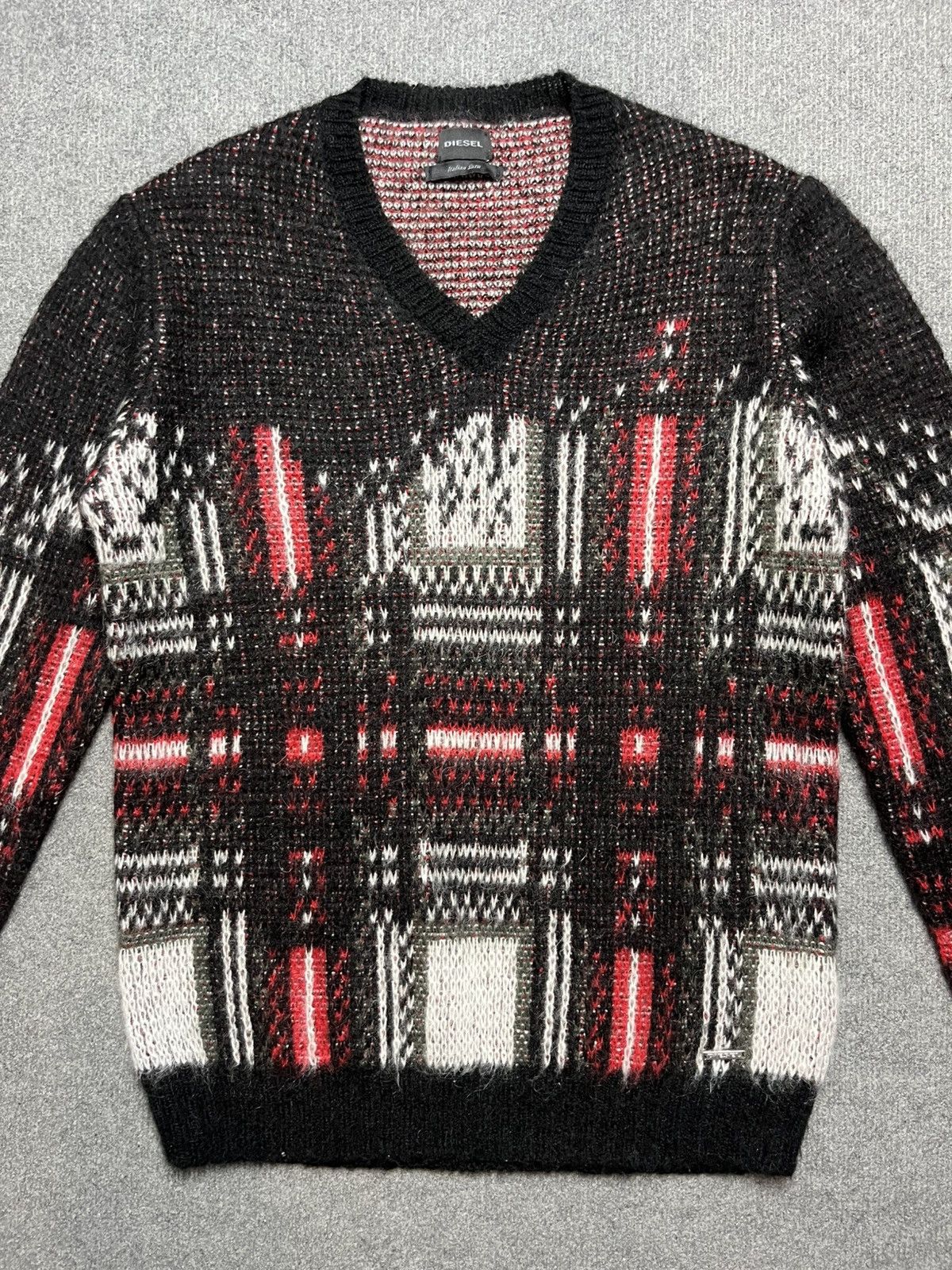Diesel Diesel mohair sweater Size US L / EU 52-54 / 3 - 4 Thumbnail
