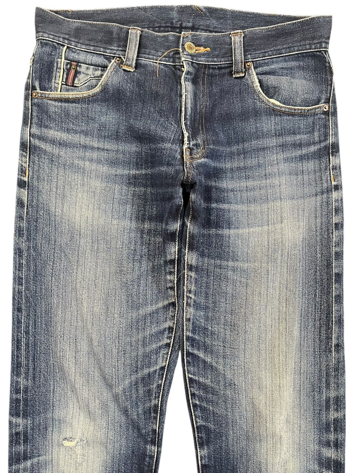 Japanese Brand × Yasuyuki Ishii Vintage Alcott Hill Selvedge Slim Fit Denim Size US 31 - 2 Thumbnail