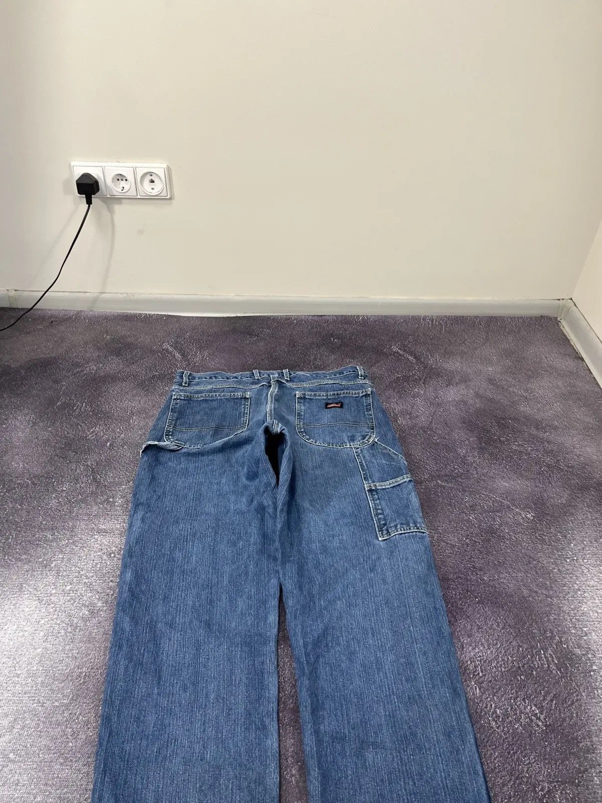 Dickies × Vintage Vintage Dickies Y2K Blue Denim American Hype Baggy Jeans Size US 36 / EU 52 - 4 Thumbnail
