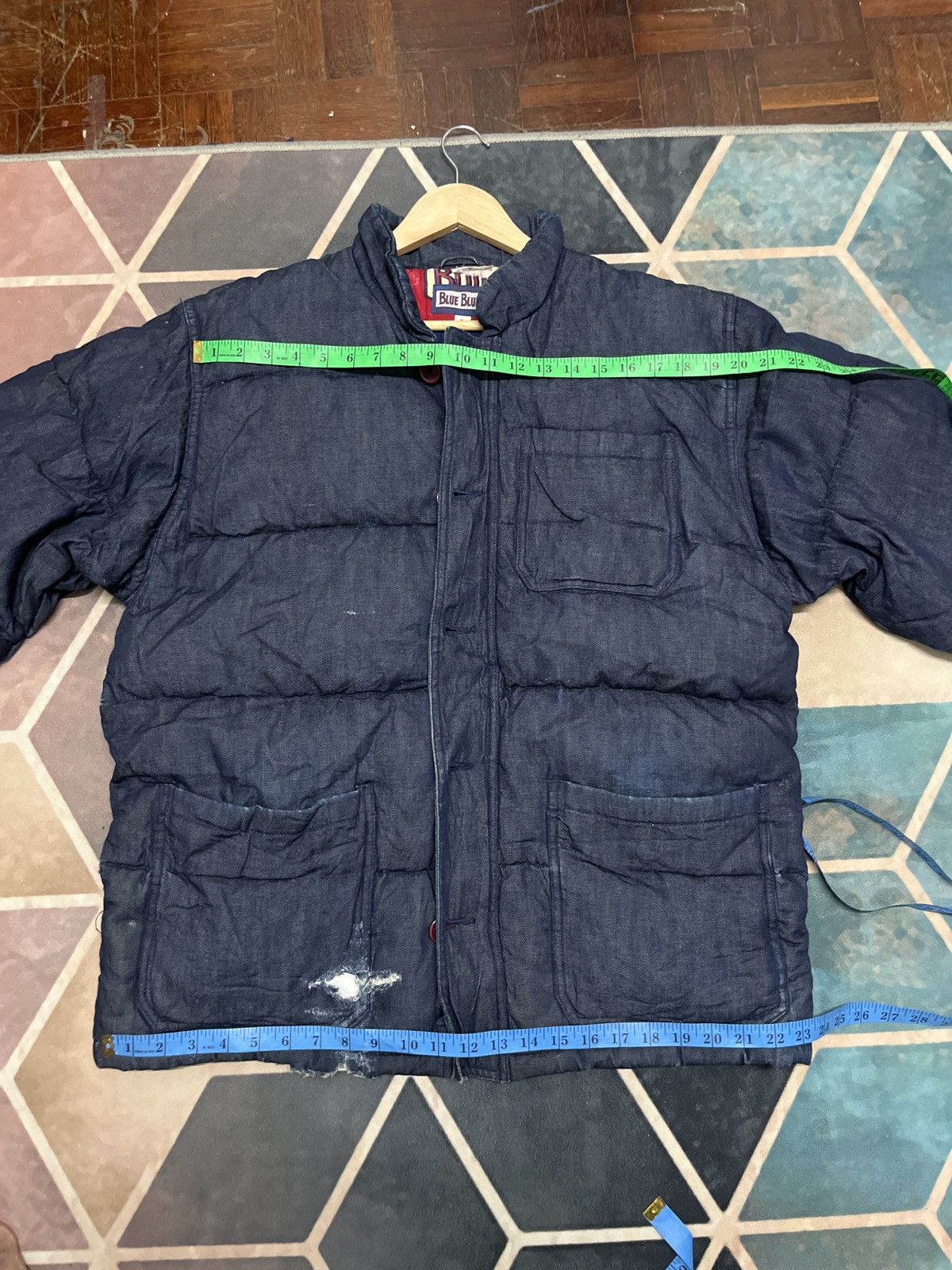Blue Blue Japan 💥COLLECTORS ITEM💥BLUE BLUE JAPAN X HR MARKET INDIGO DENIM Size US L / EU 52-54 / 3 - 24 Thumbnail