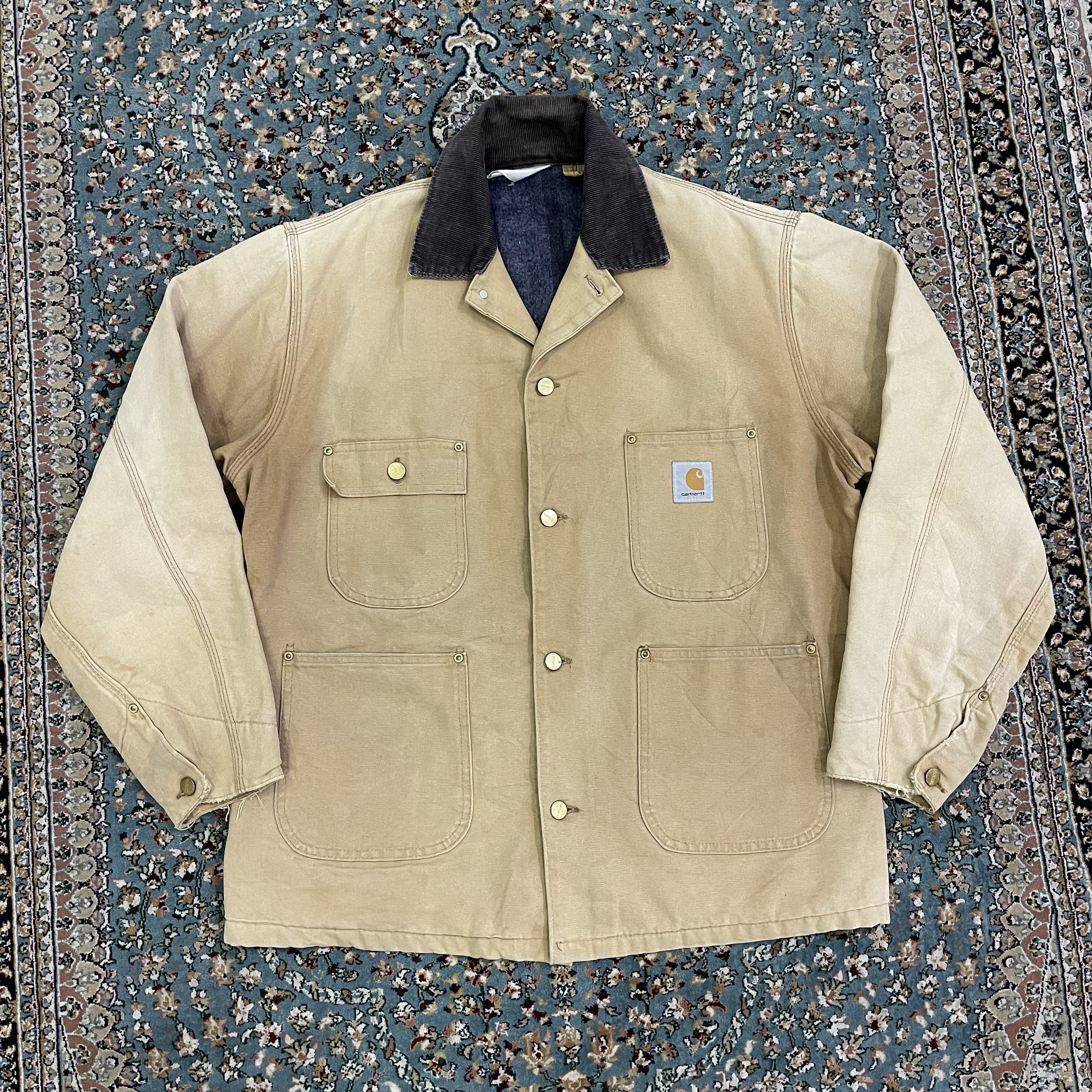 Carhartt × Carhartt Wip × Vintage Vtg 90s Carhartt Detroit Jacket Inner Blanket Size US XL / EU 56 / 4 - 2 Thumbnail