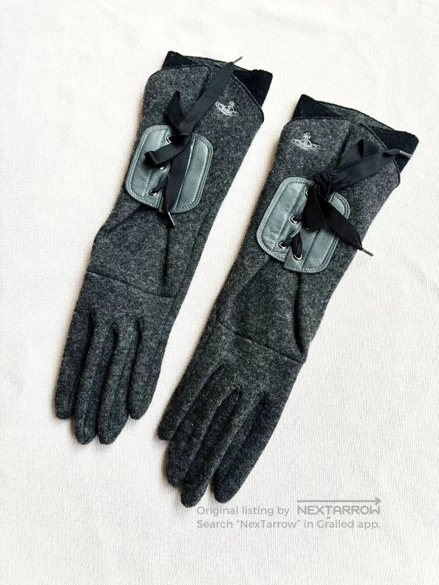 Vivienne Westwood Long Saturn Gloves.