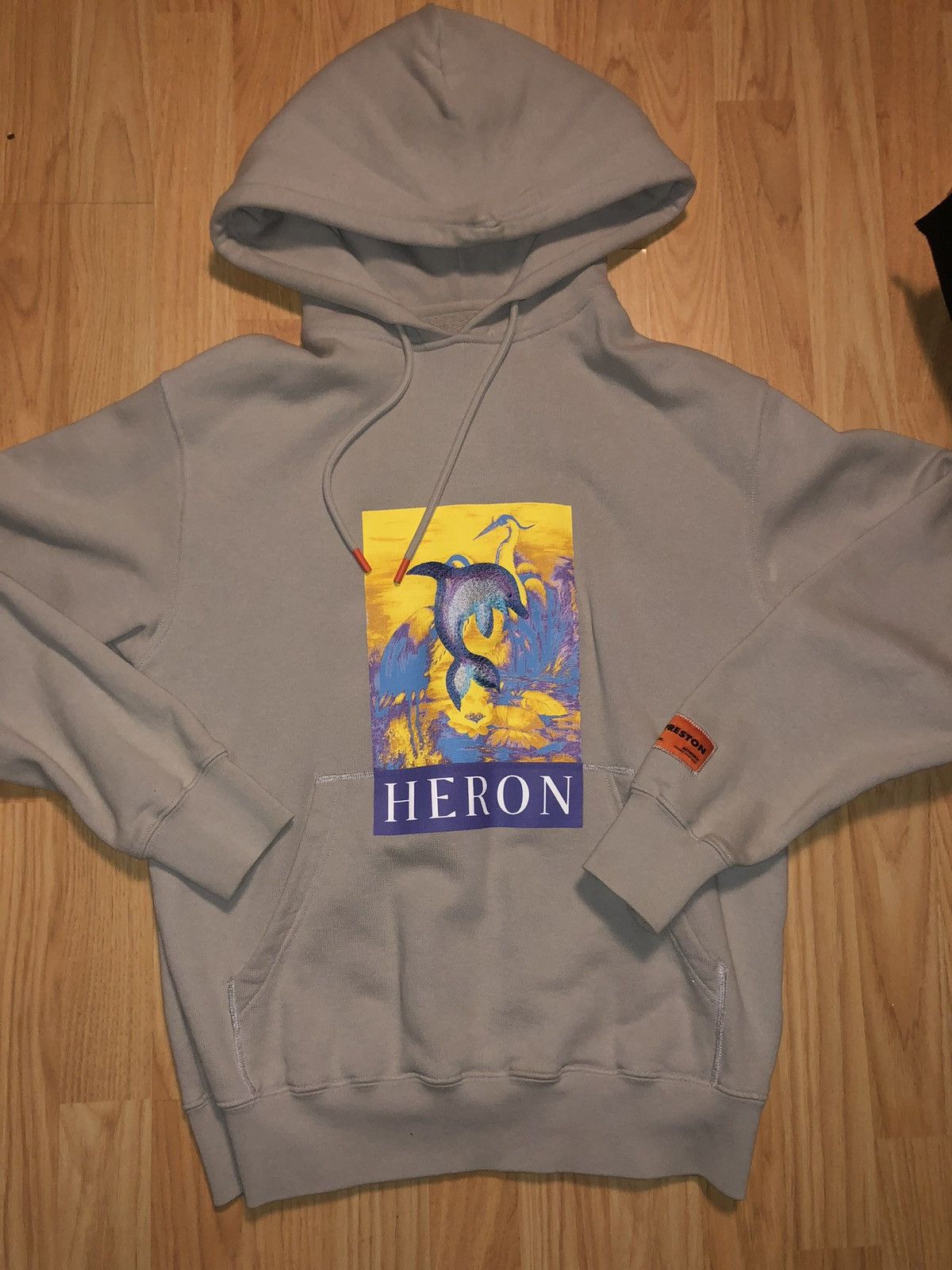 Heron Preston Heron Preston NF Heron Grey Hoodie - Size Small Size US S / EU 44-46 / 1 - 1 Thumbnail