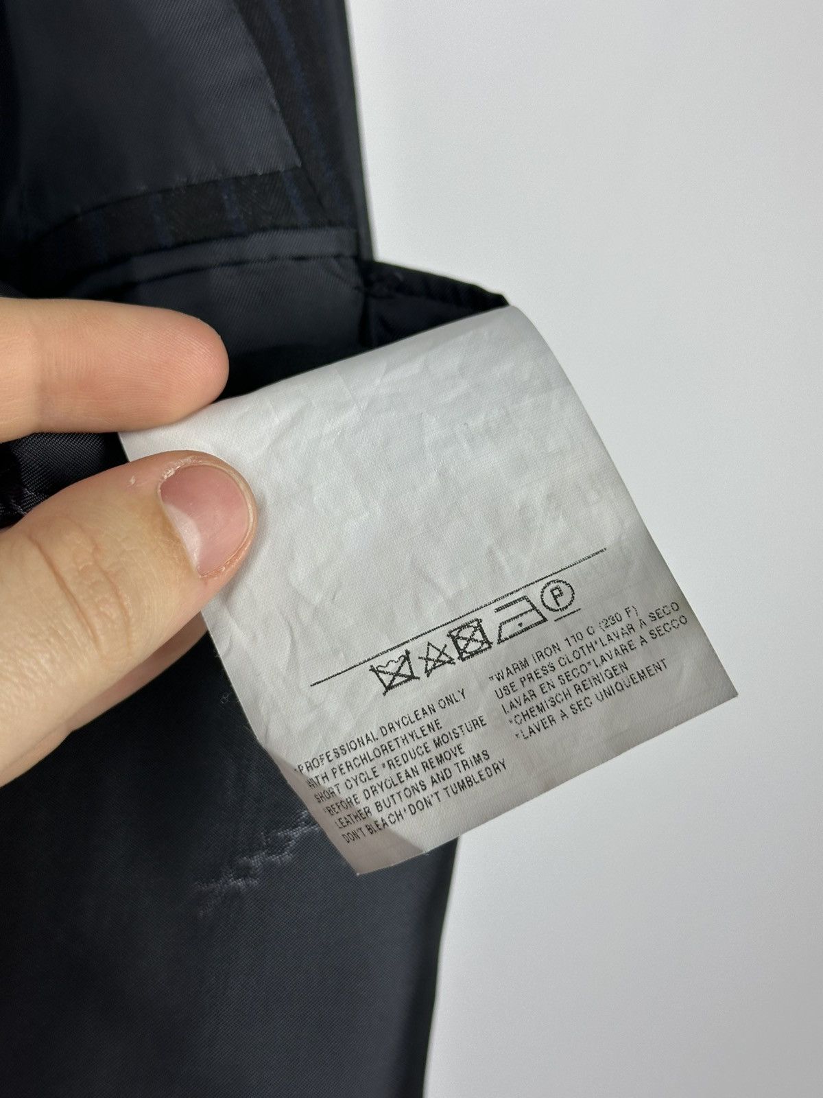 Ermenegildo Zegna Ermenegildo Zegna Couture 100% Wool Blazer Size 46R - 7 Thumbnail