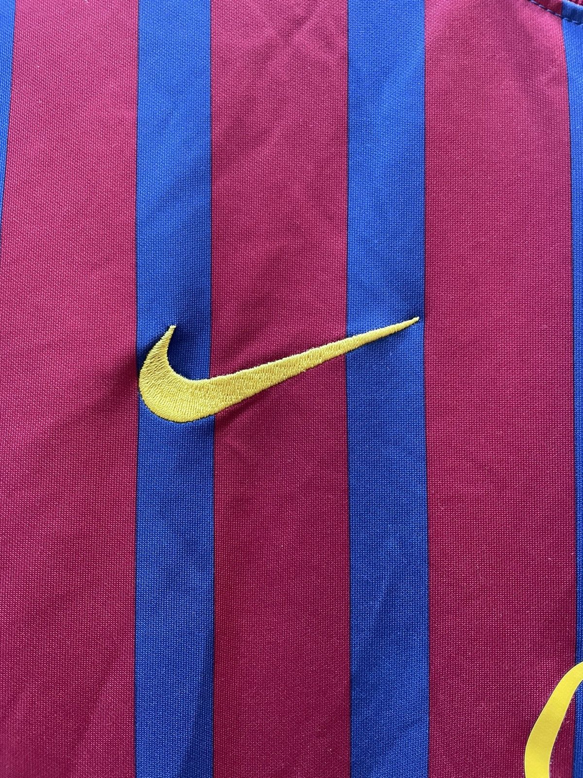 Nike × Vintage BARCELONA 2011 2012 HOME FOOTBALL SHIRT SOCCER JERSEY NIKE Size US M / EU 48-50 / 2 - 3 Thumbnail