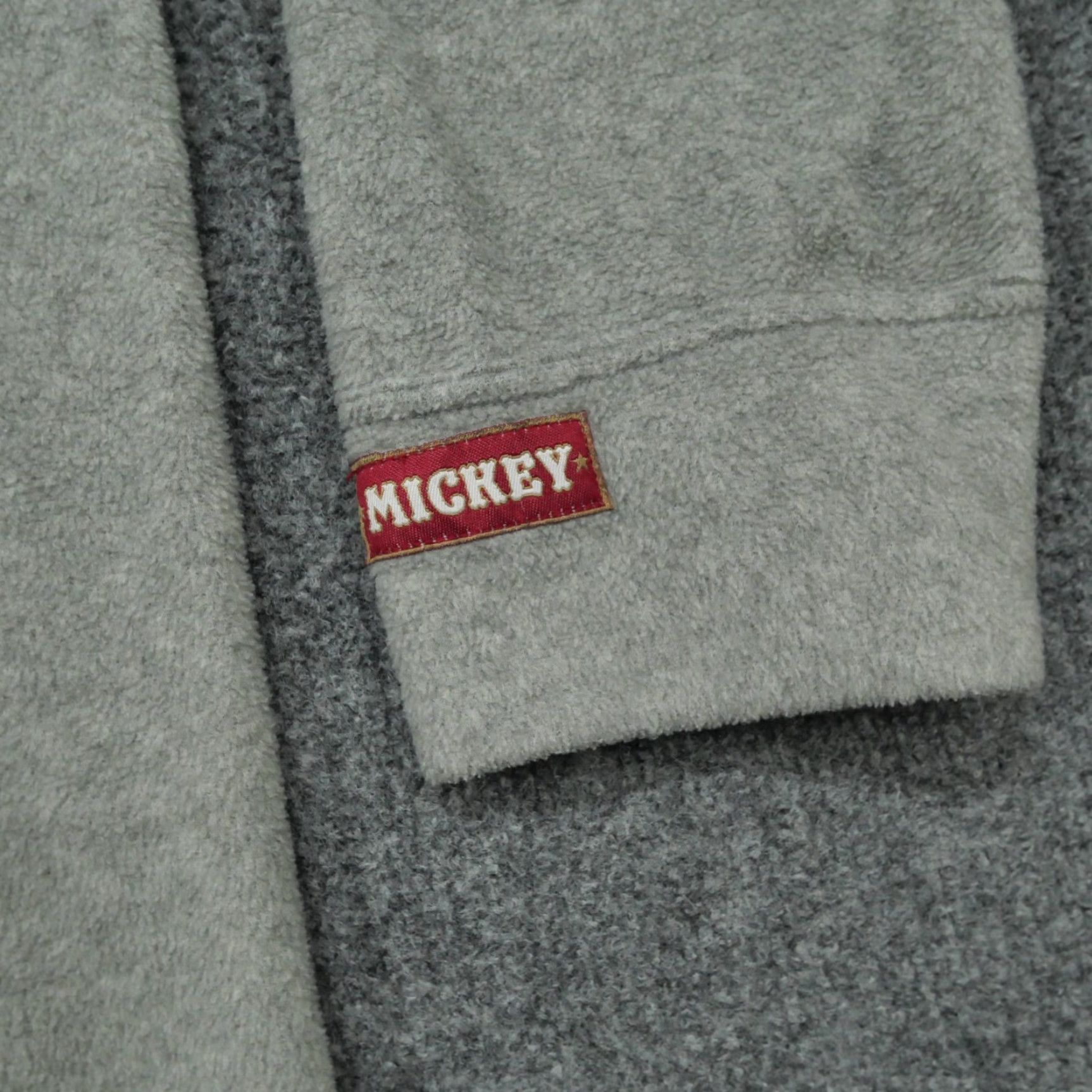 Disney VINTAGE Disney Mickey Mouse Hoodie Womens 2X Grey Fleece Pullover Pullover casual logo 90s Womens Size XXL / US 16-18 / IT 52-54 - 5 Thumbnail