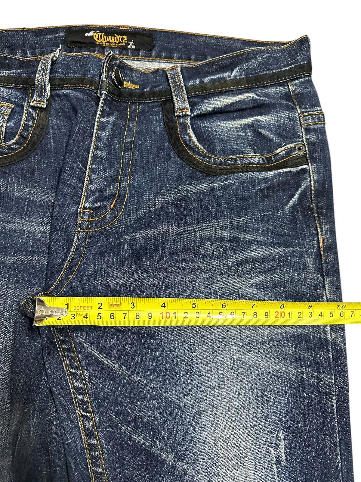 Japanese Brand Vintage Japanese Brand Blue Bleached Style Loose Jeans Size US 32 / EU 48 - 14 Thumbnail