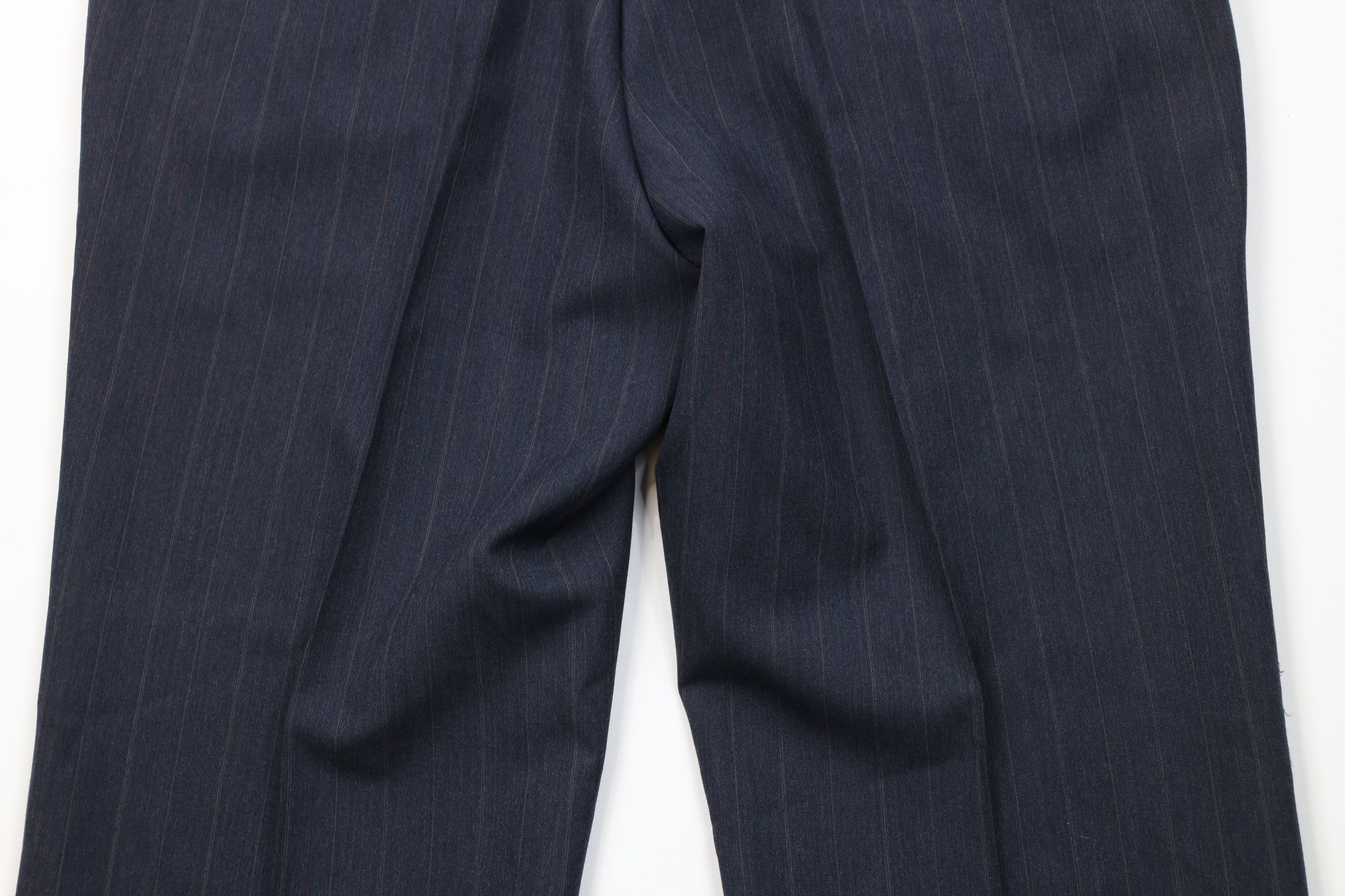 Vintage Vintage 70s Streetwear Pinstriped Wide Leg Chino Pants USA Size US 38 / EU 54 - 11 Thumbnail