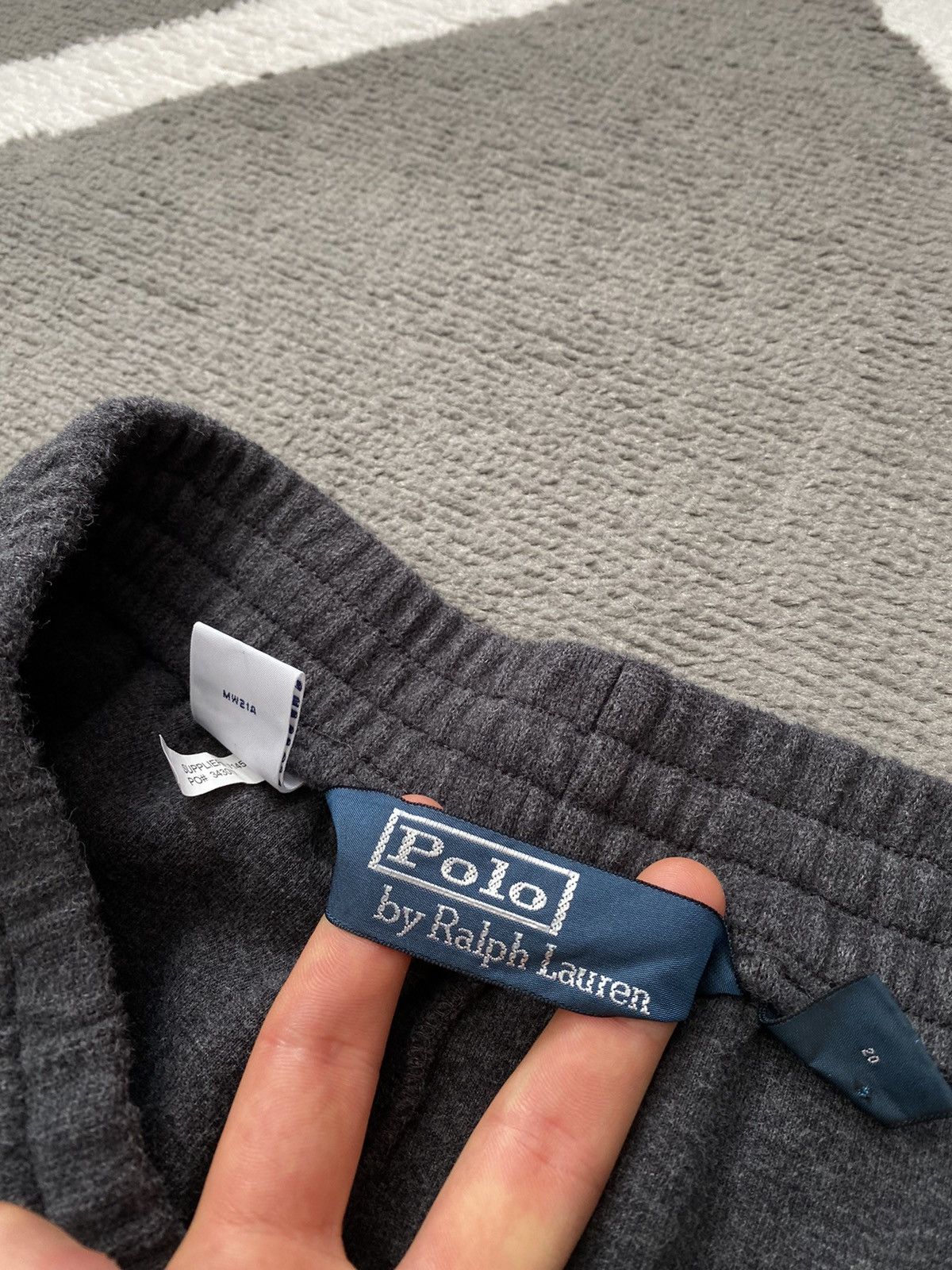Polo Ralph Lauren × Vintage Vintage 90’s Polo Ralph Lauren men’s straight fit sweatpants Size US 32 / EU 48 - 8 Thumbnail