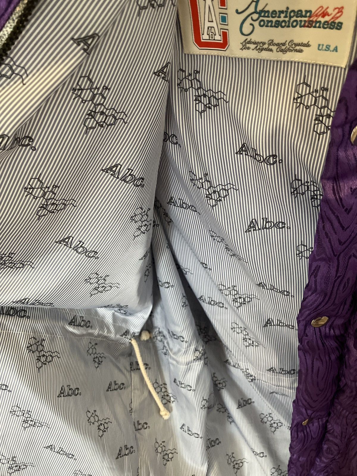 Advisory Board Crystals Advisory Board Crystals Moire Puffer Coat Purple (2023) Size US XL / EU 56 / 4 - 3 Thumbnail