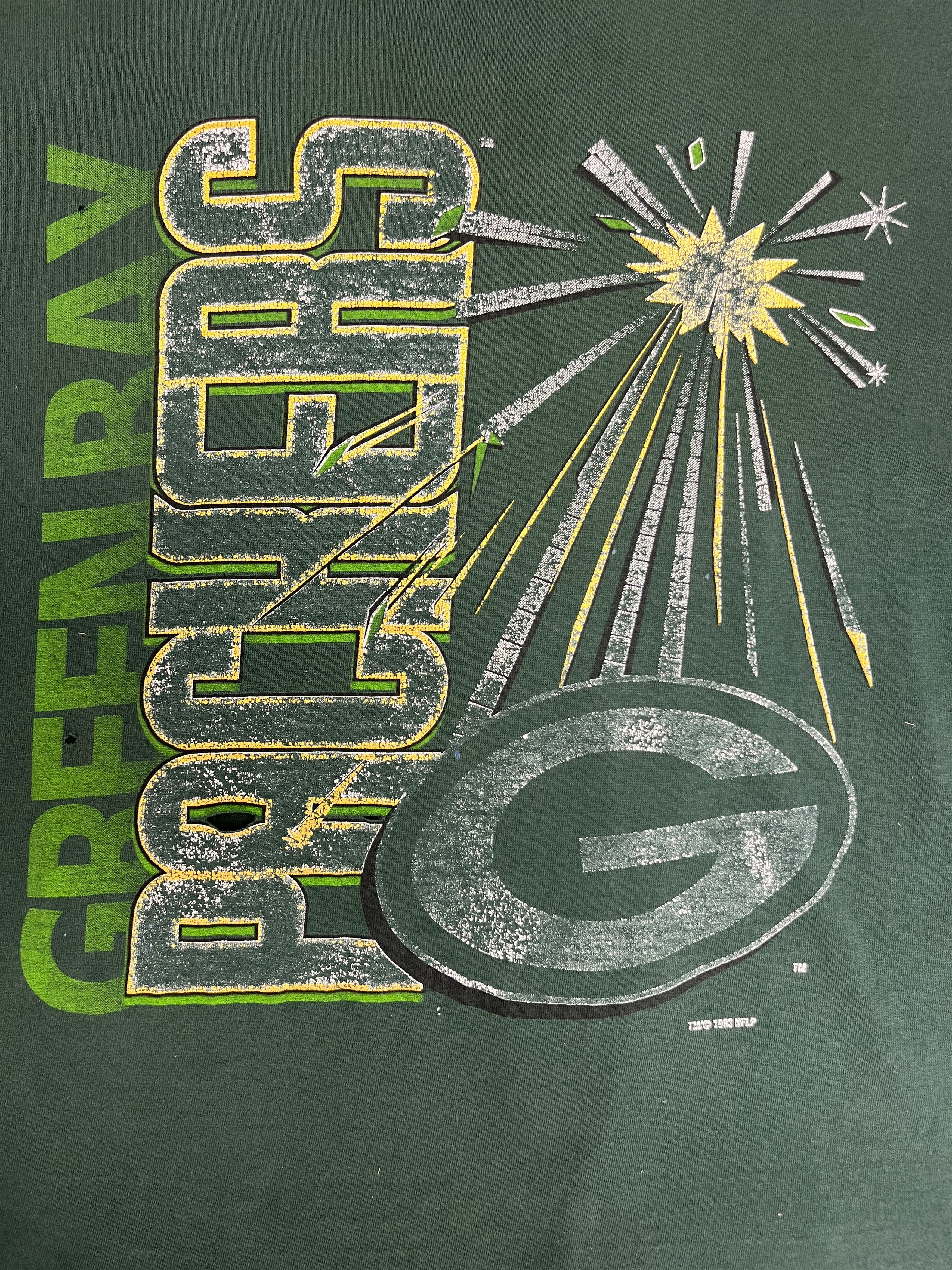 Vintage Green Bay Packers Vintage Green T-Shirt Tee Size US XXL / EU 58 / 5 - 2 Thumbnail