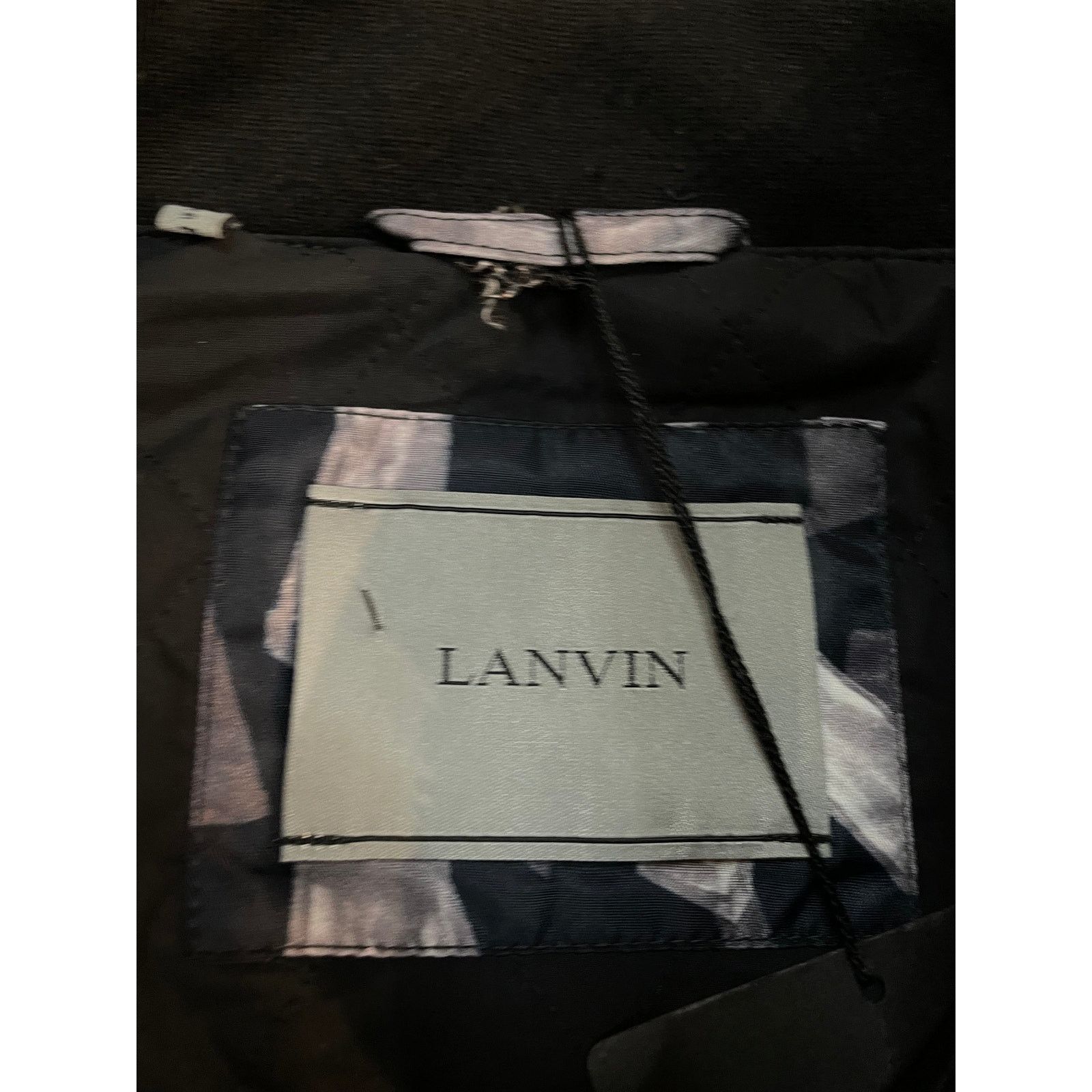 Lanvin Lanvin Bomber Jacket Grey Medium Used Size US 36 / EU 52 - 2 Thumbnail